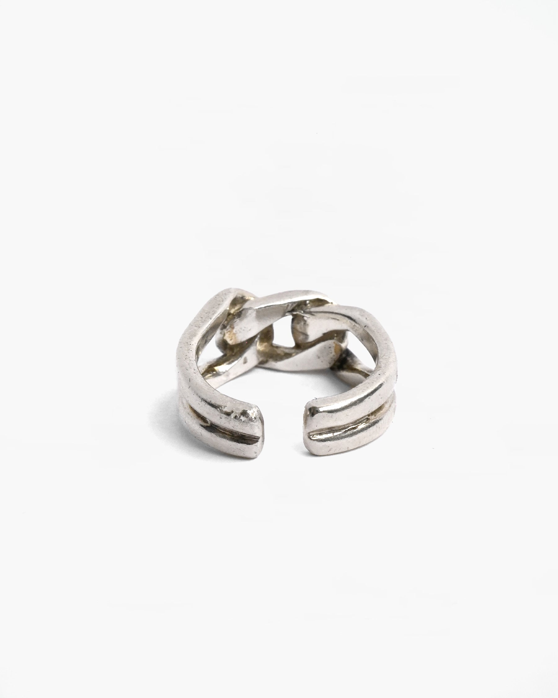 Chunky Chain Link Band Ring - 9号
