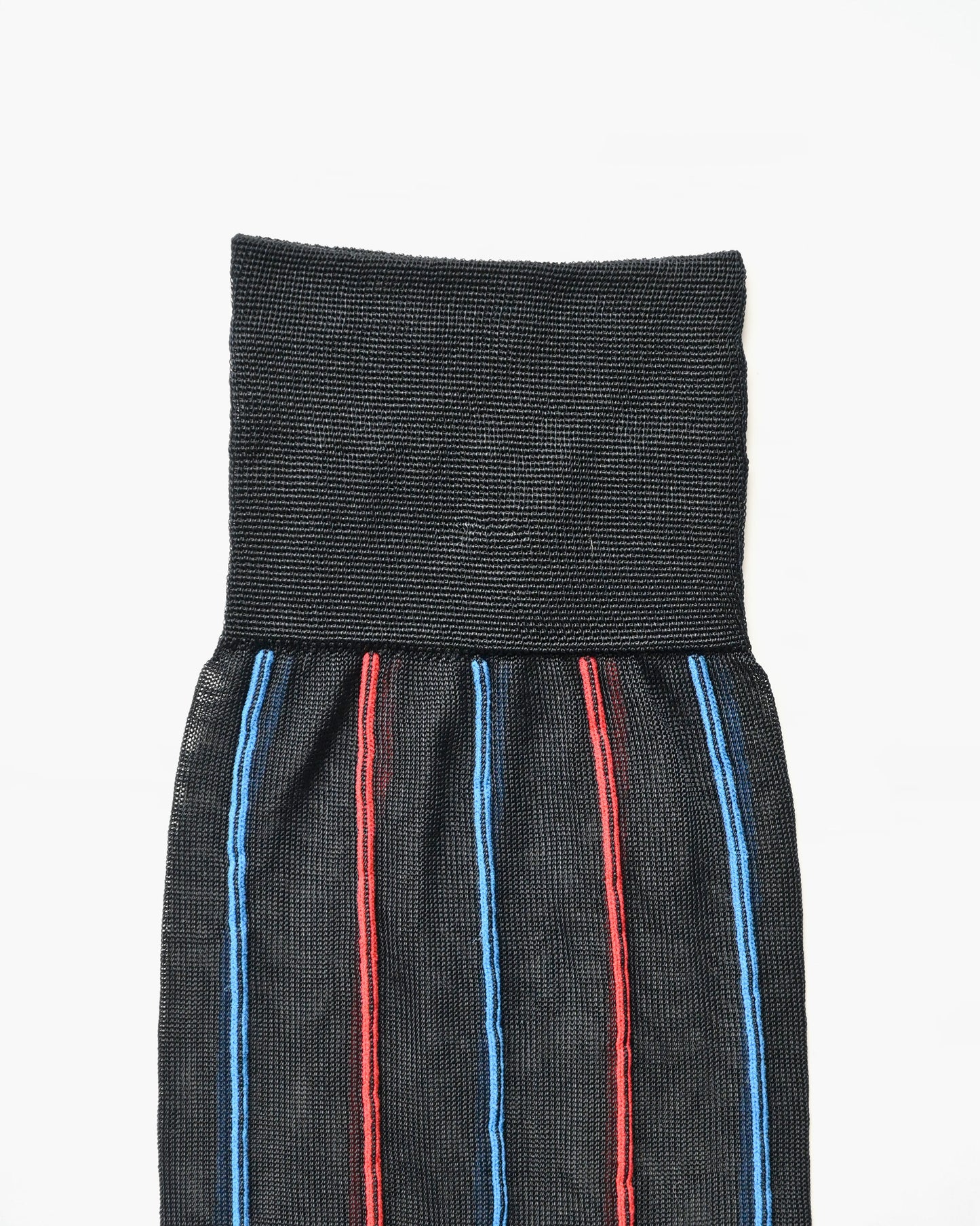 Striped Dress Socks - Black