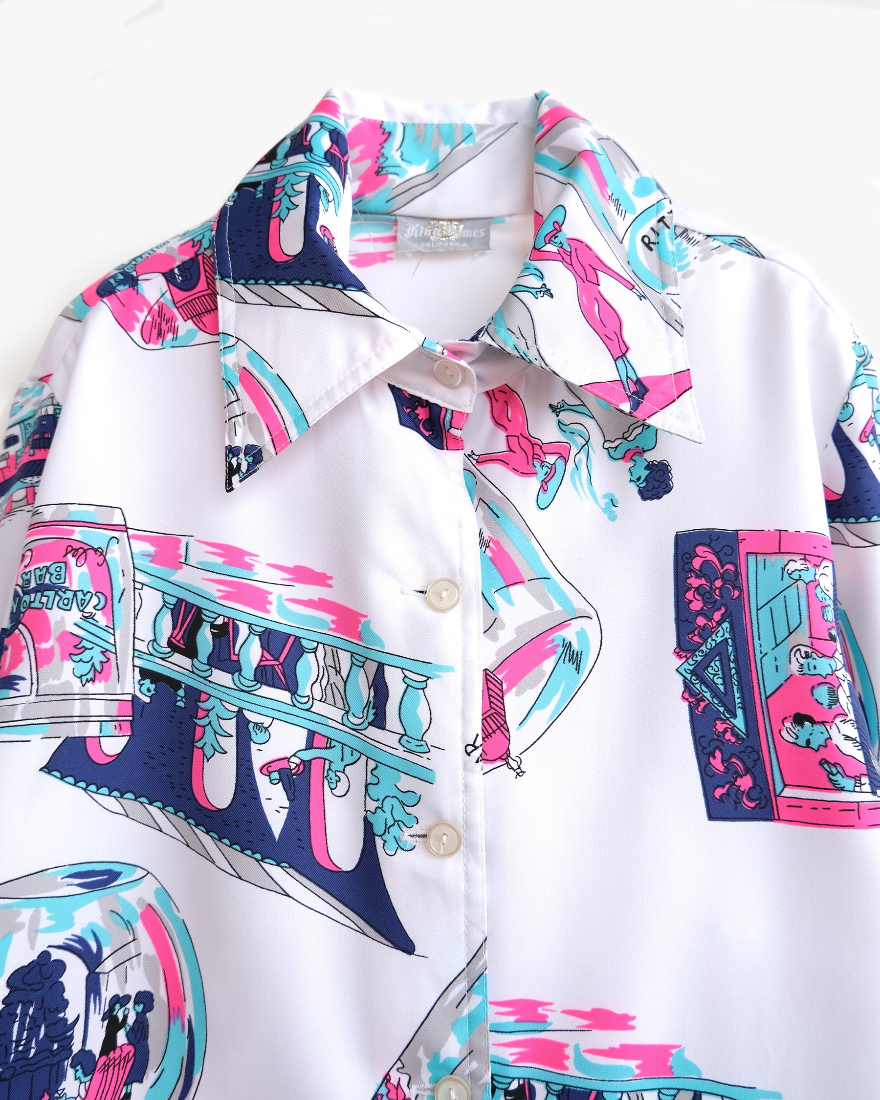 Nylon Printed Shirts