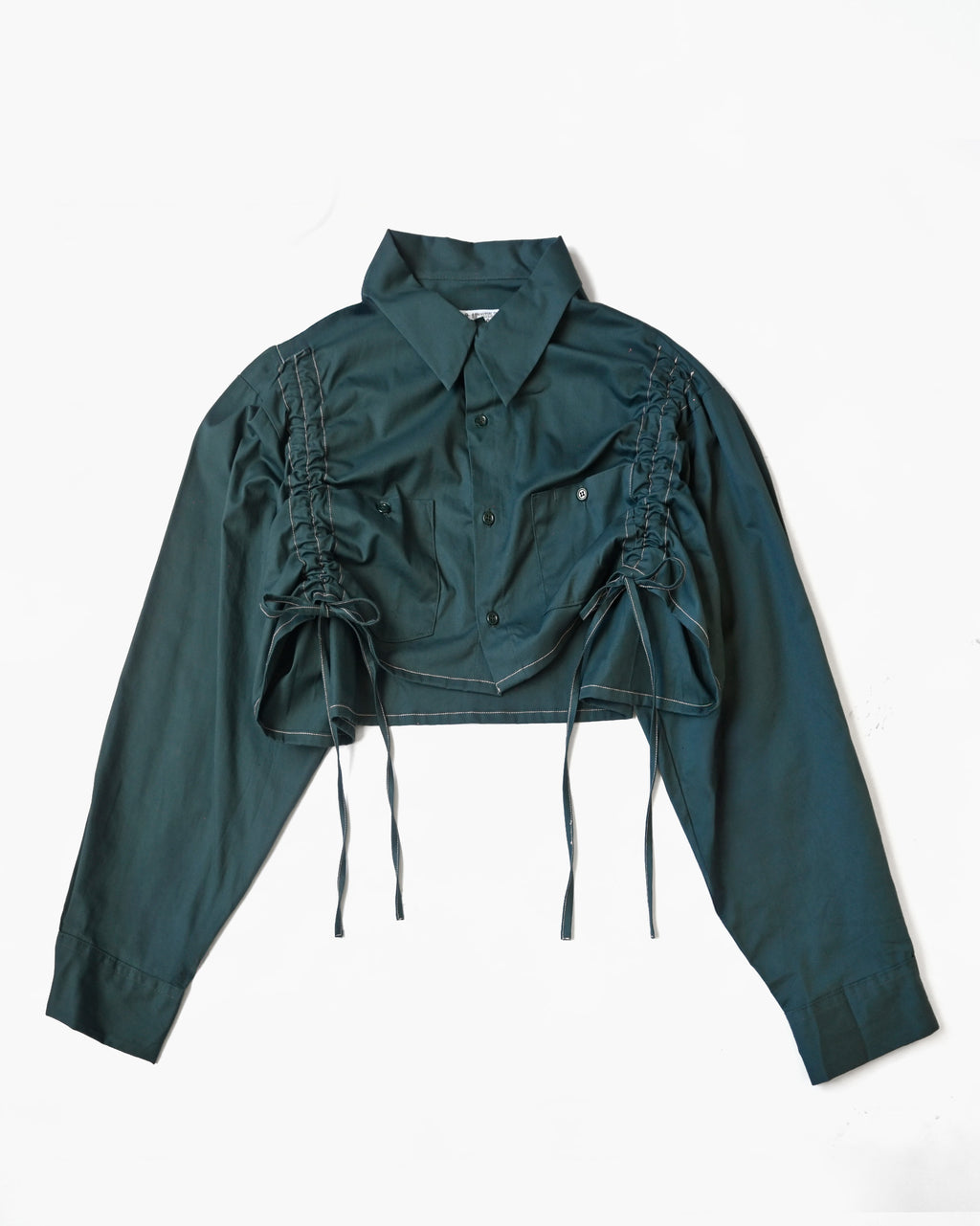 [404irregular] Gather Shirt