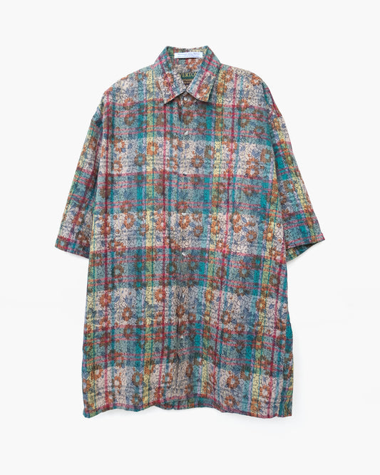 70's Patterned Cotton S/S Shirts