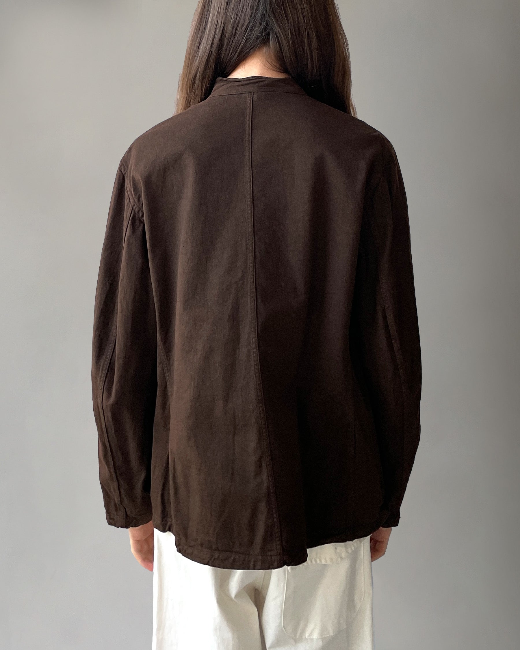Over-dyed Chez Jacket Brown