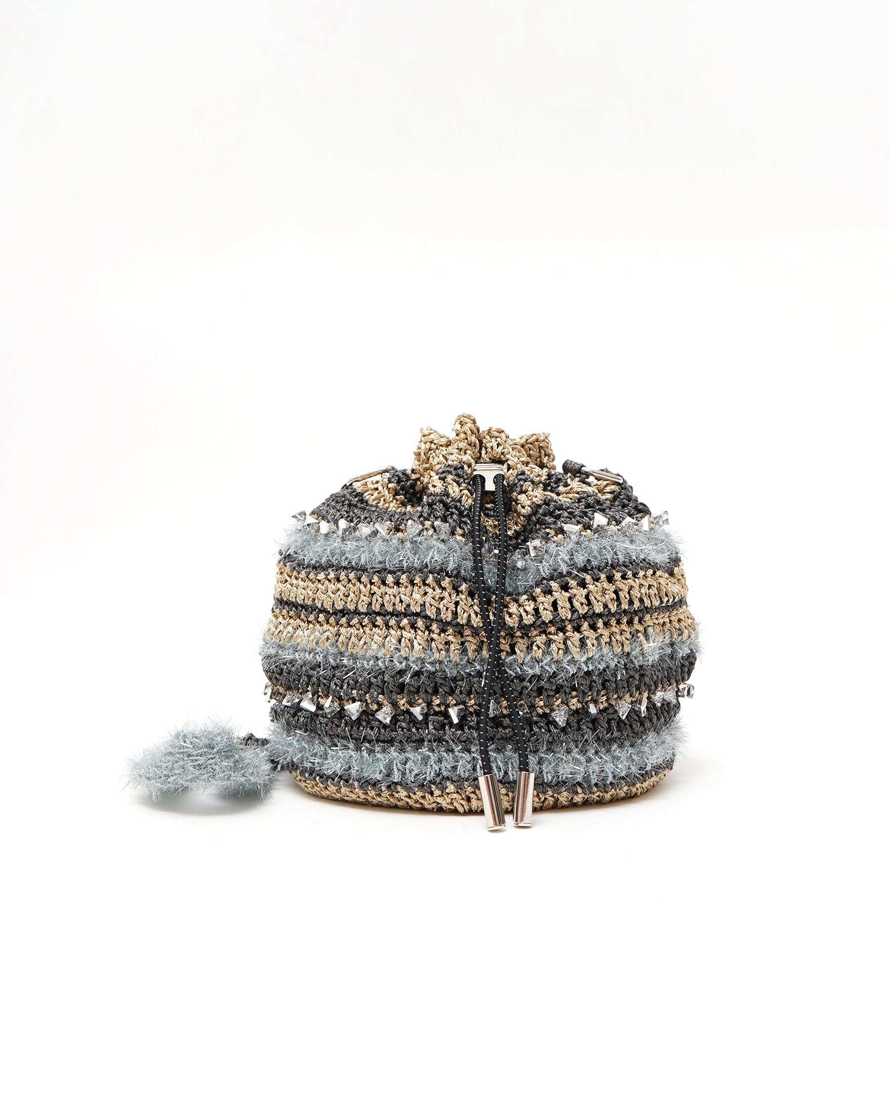 [CMM] Hand Crochet Bag w/Bijou #8