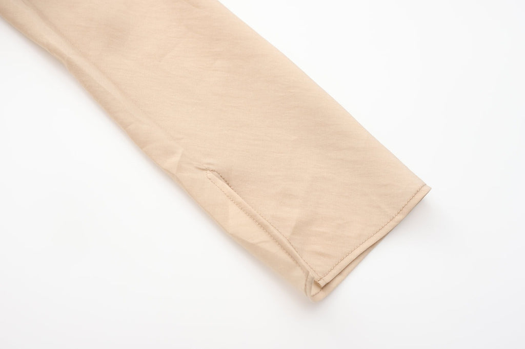 "RUOHAN" LIGHT CAMEL CIELO TOP