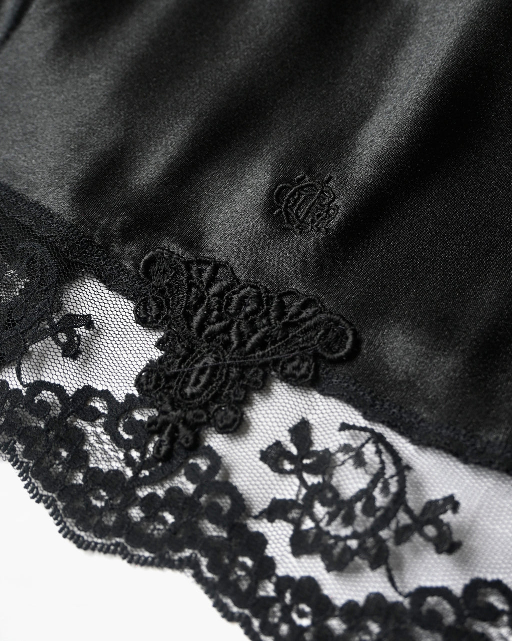 NOS Satin Lace Skirt - Dior