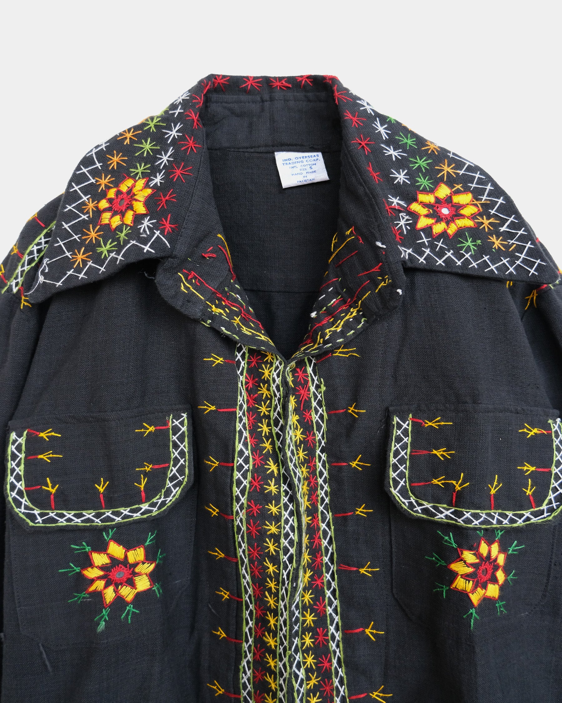 70'S Hand-Stitched Cotton Jacket