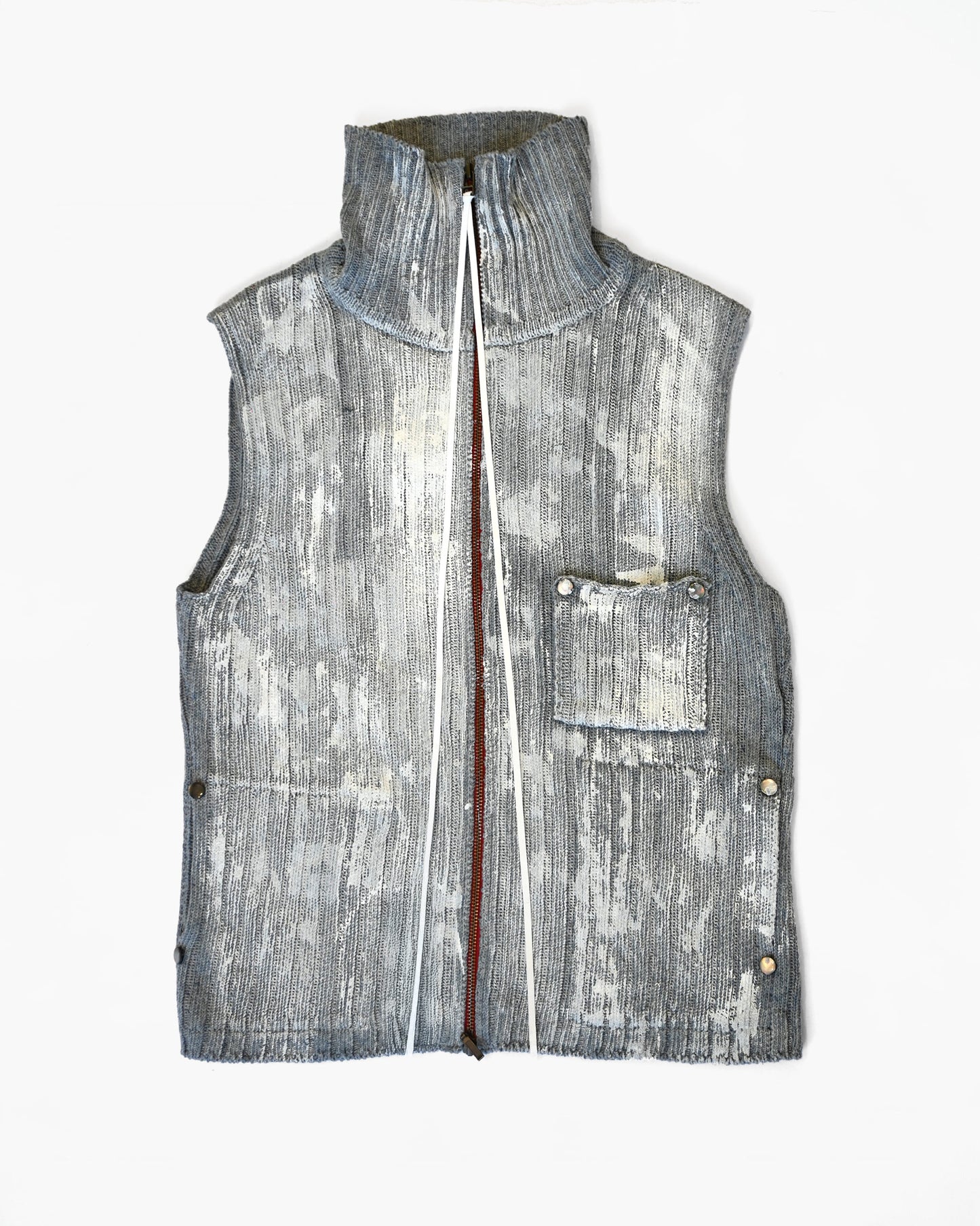 KAKAN x 404 Limited Edition Knit Drivers Vest - Painting【Sophia】