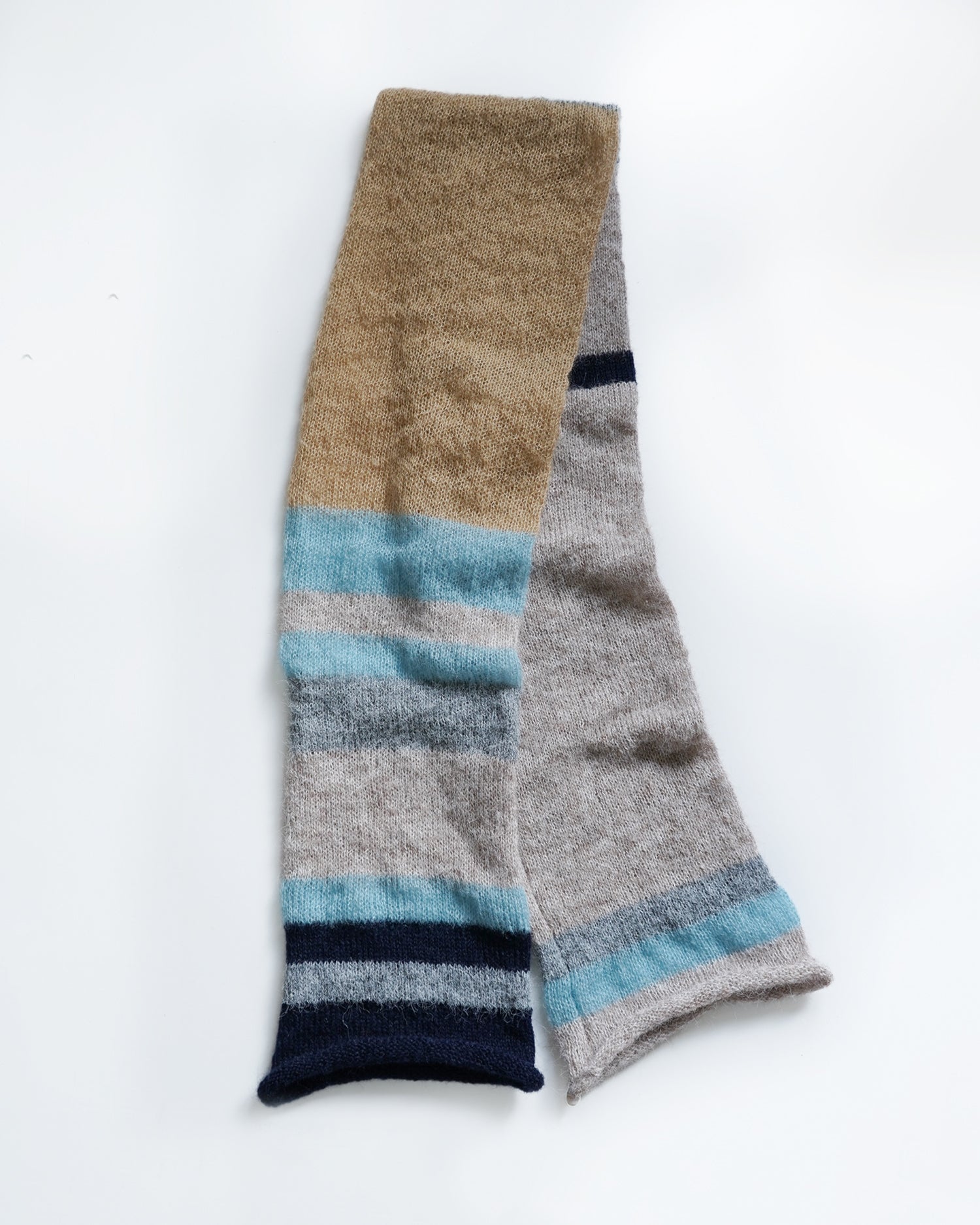 Alpaca Blend Handmade Scarf 07