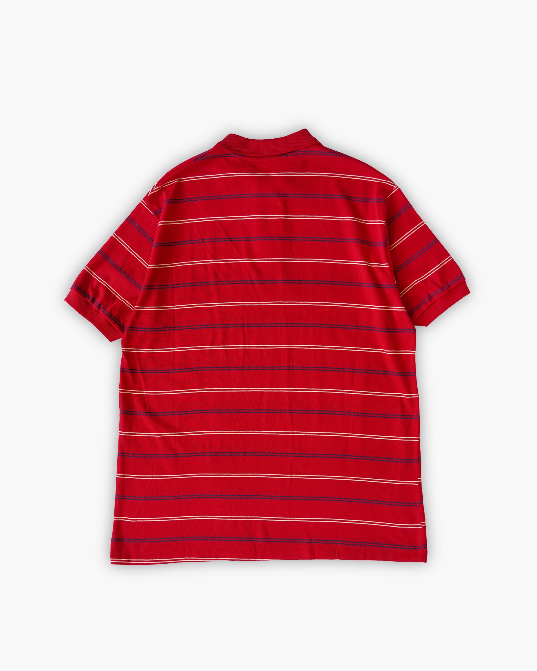 80's Multi Stripe S/S Polo