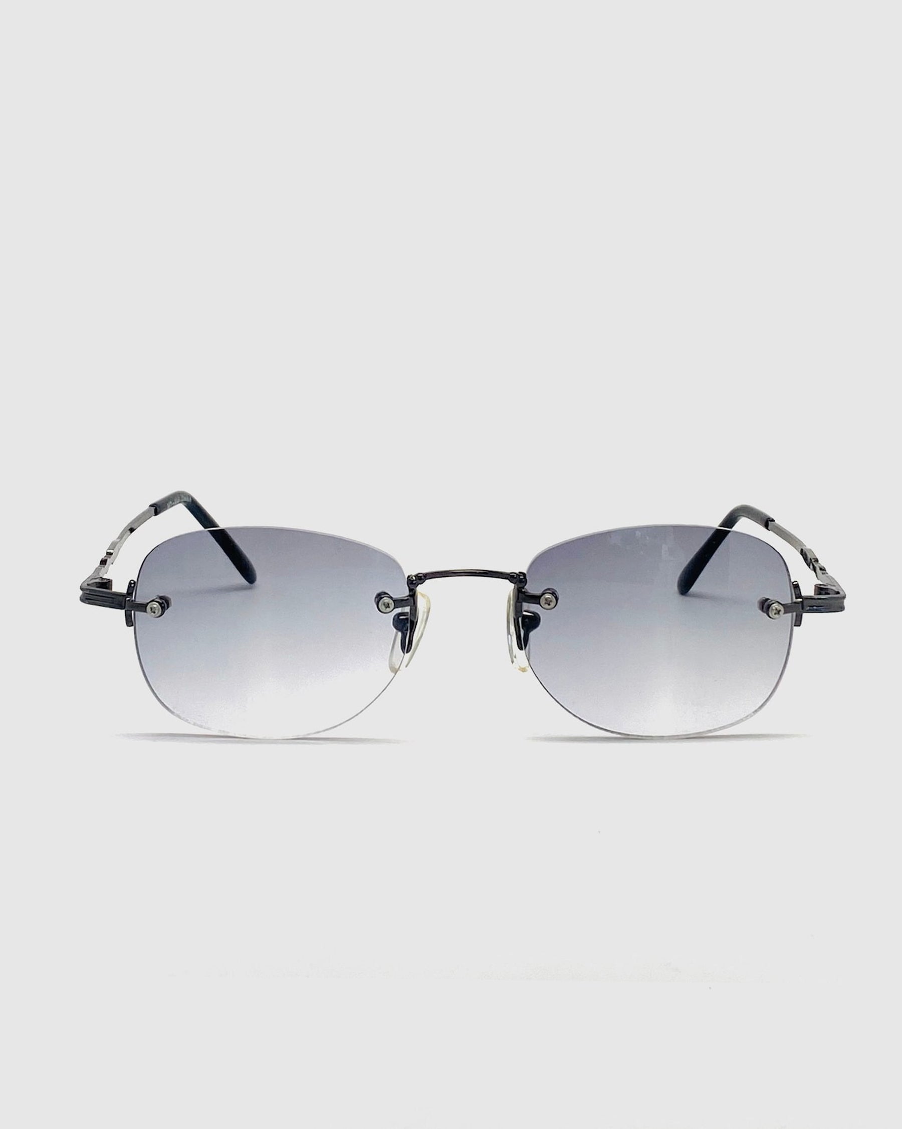NOS Light Blue Lens Frameless Sunglasses