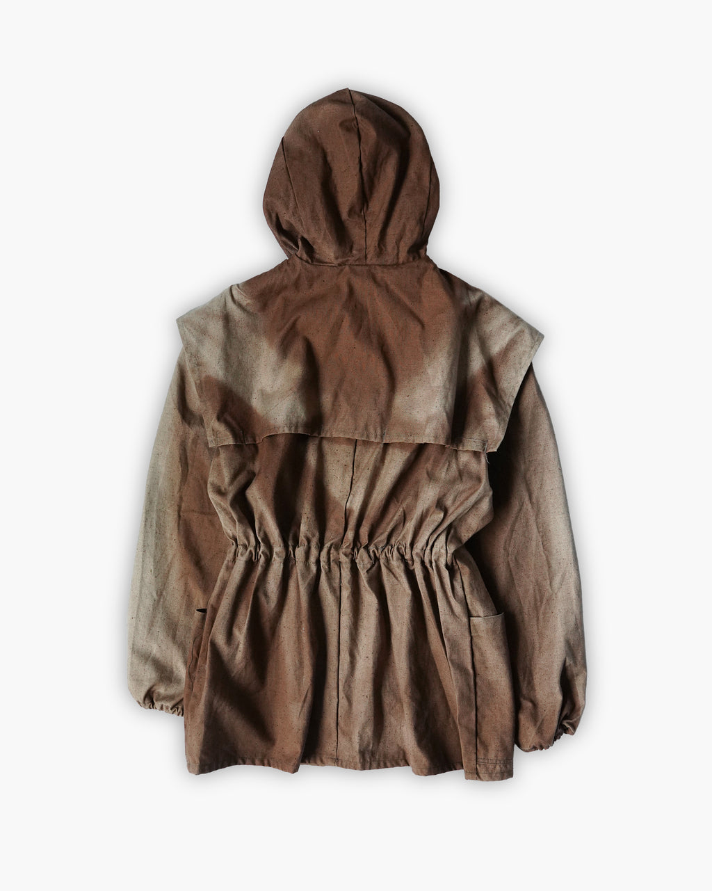 Cotton Brown Jacket  - Sun Faded