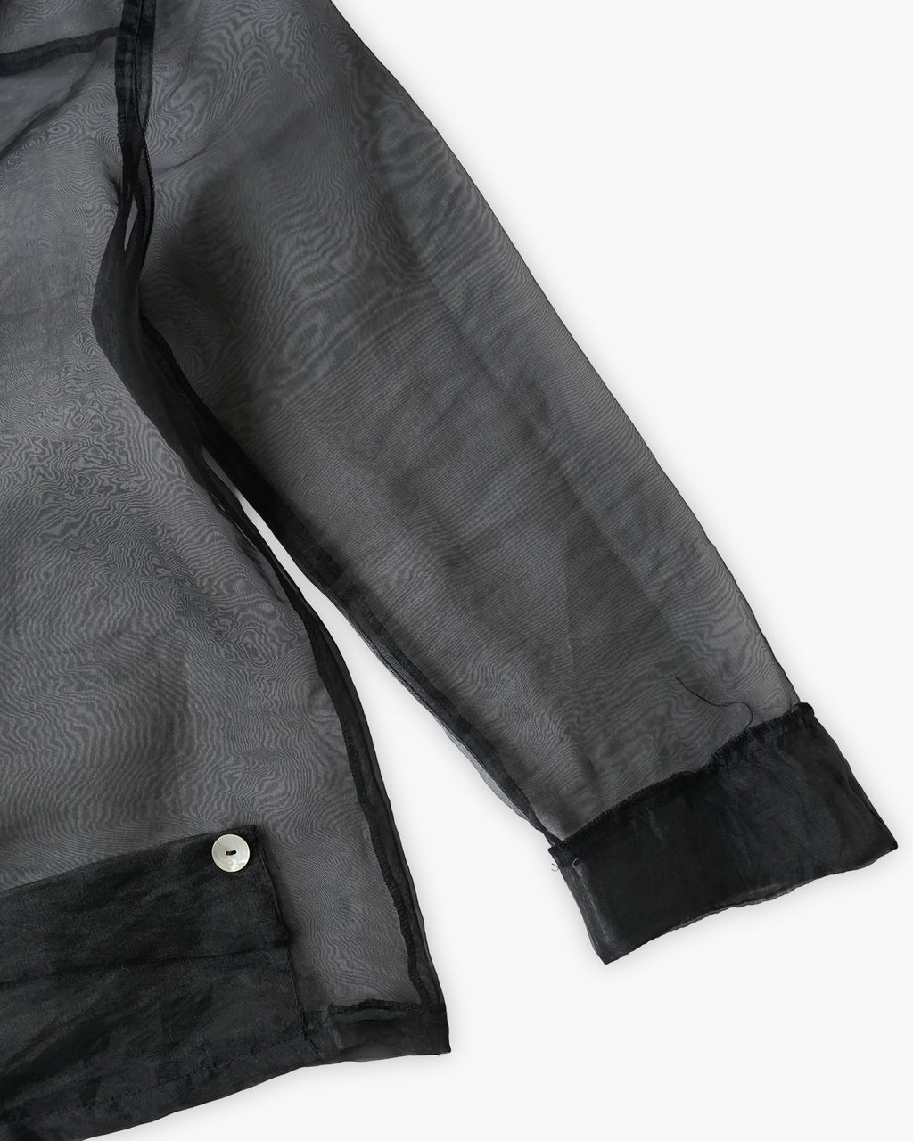 Sheer Shawl Collar Jacket