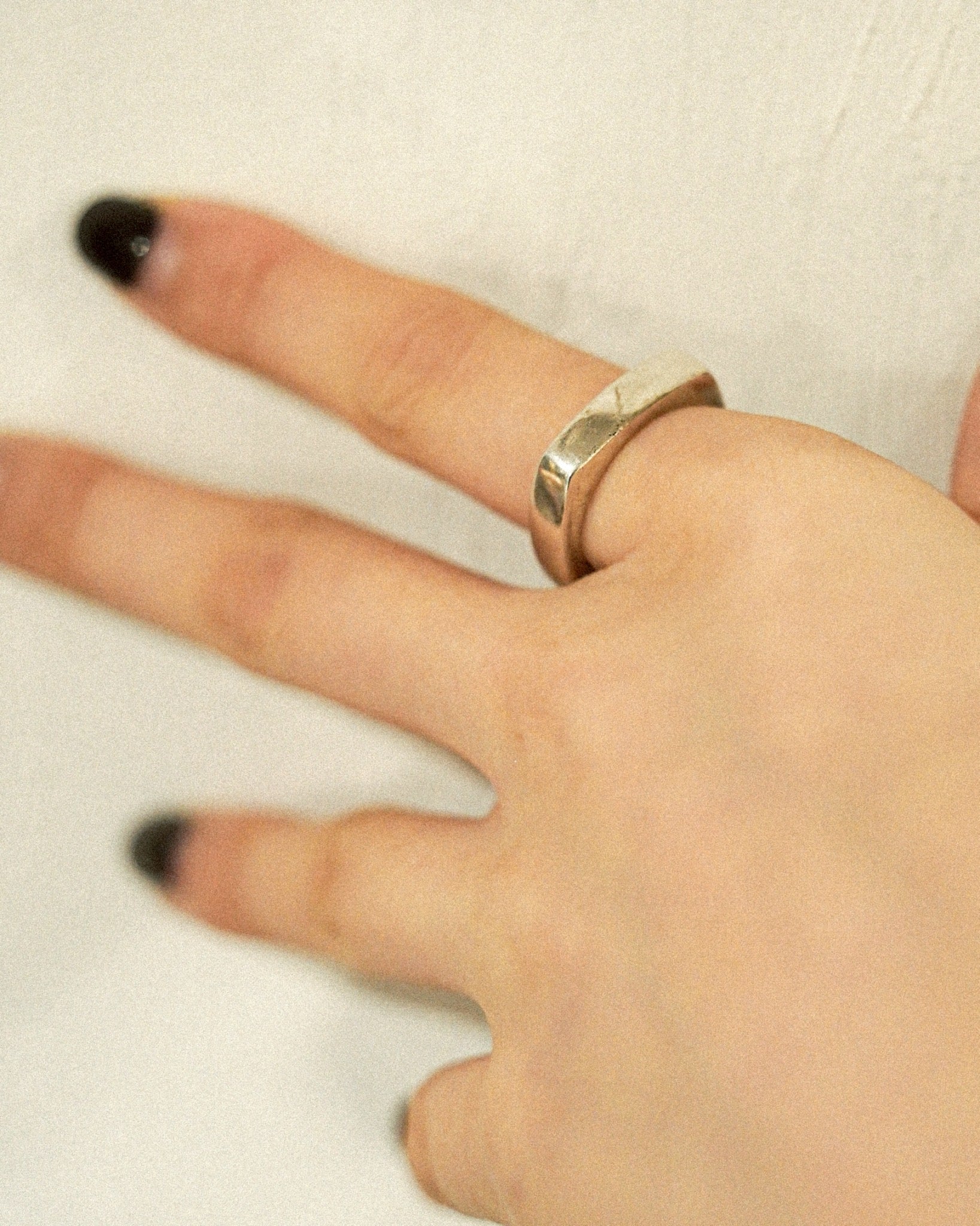 Square Silver Ring (SVR-25037)