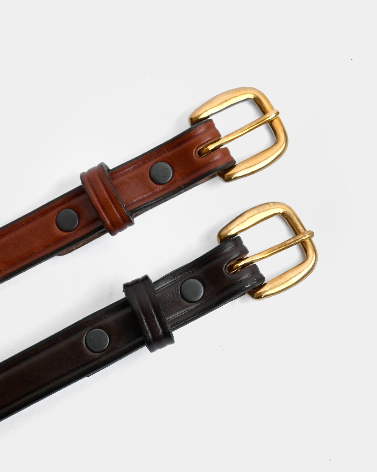 "TORY Leather" Leather Belt - Brown