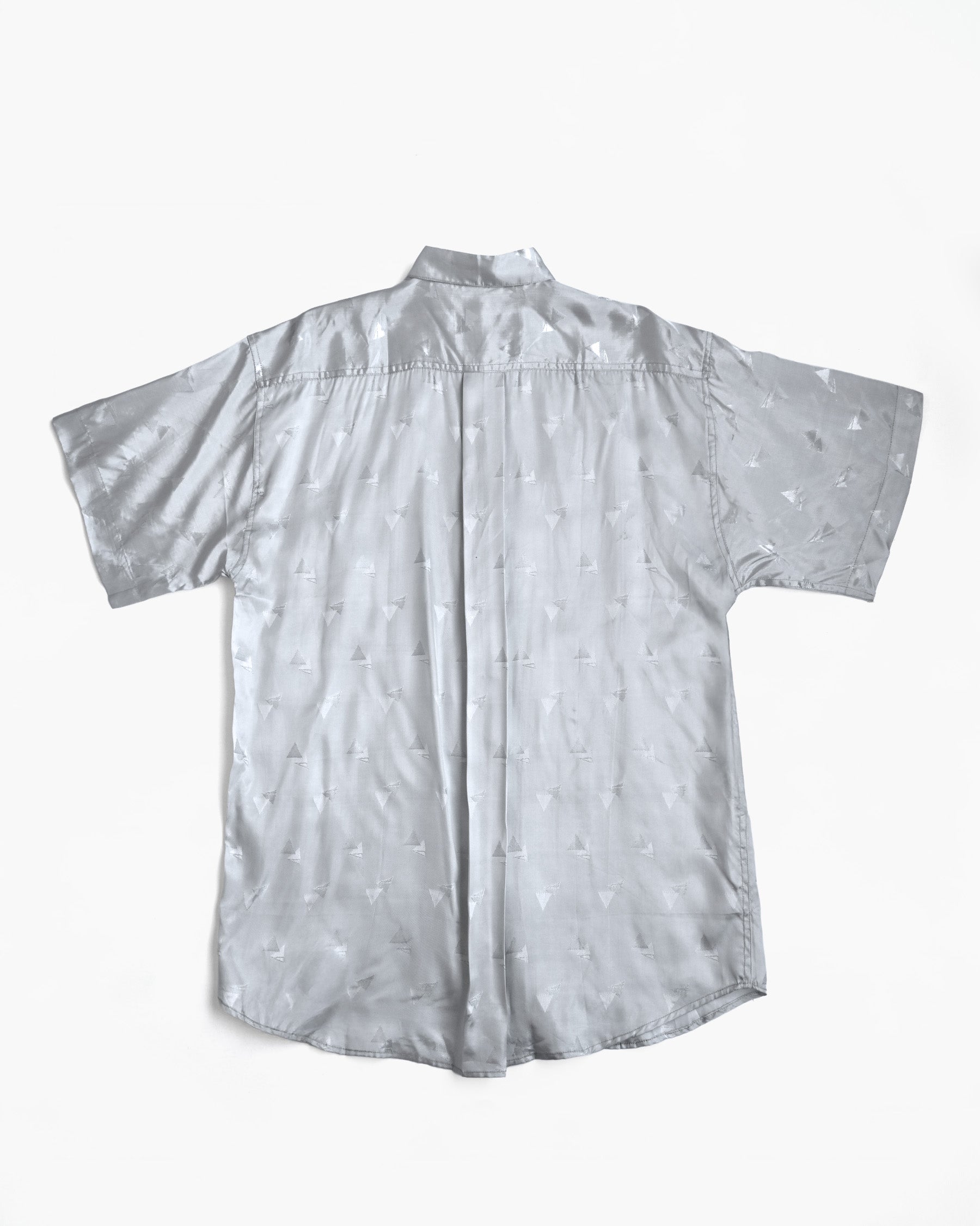"GOOUCH" Rayon Silver Shirt