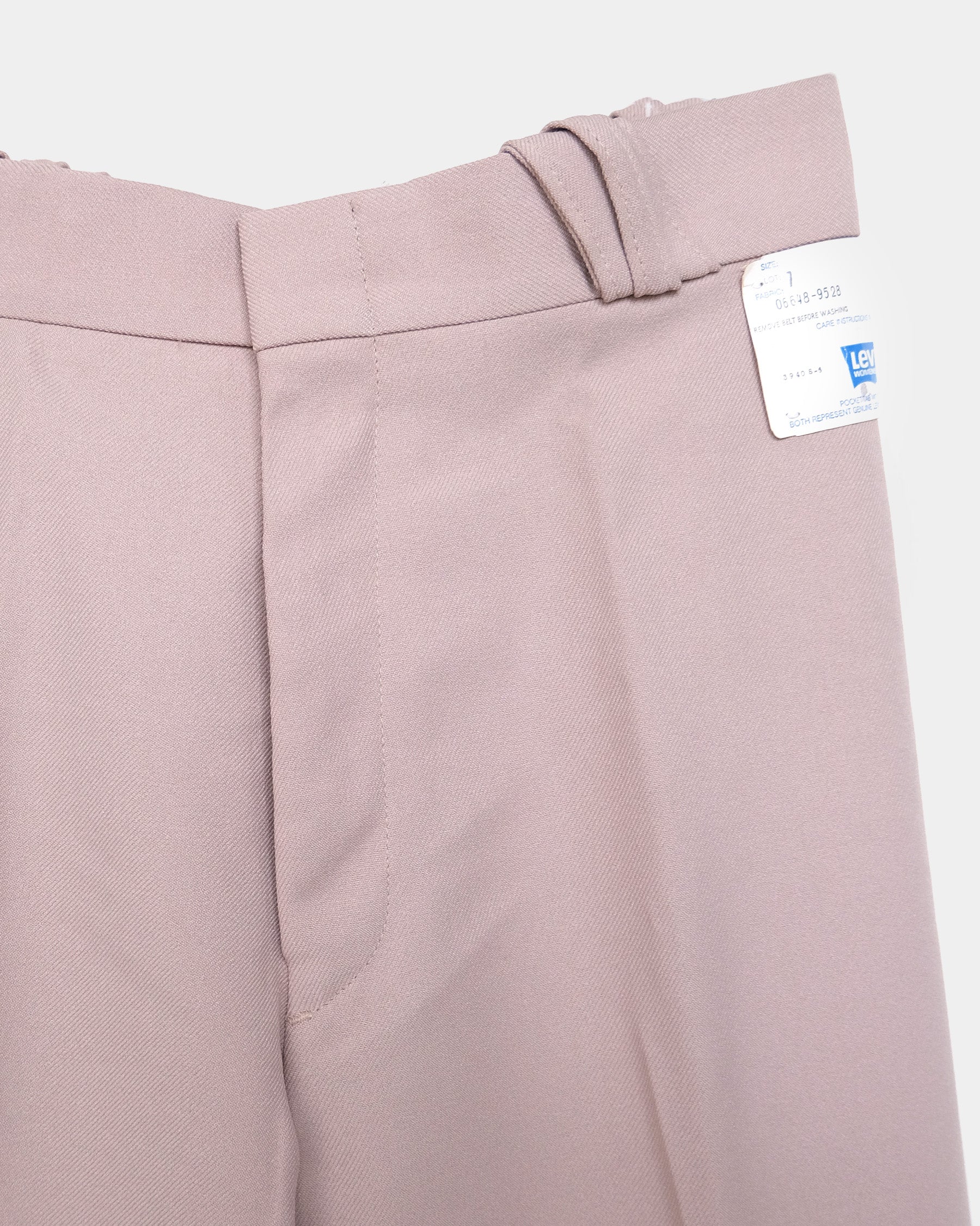 Levis Poly Slacks - Pink Beige