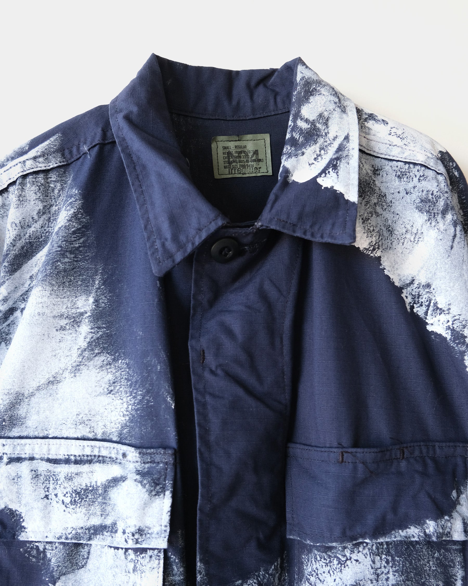 404irregular - Painted BDU Jacket - Navy