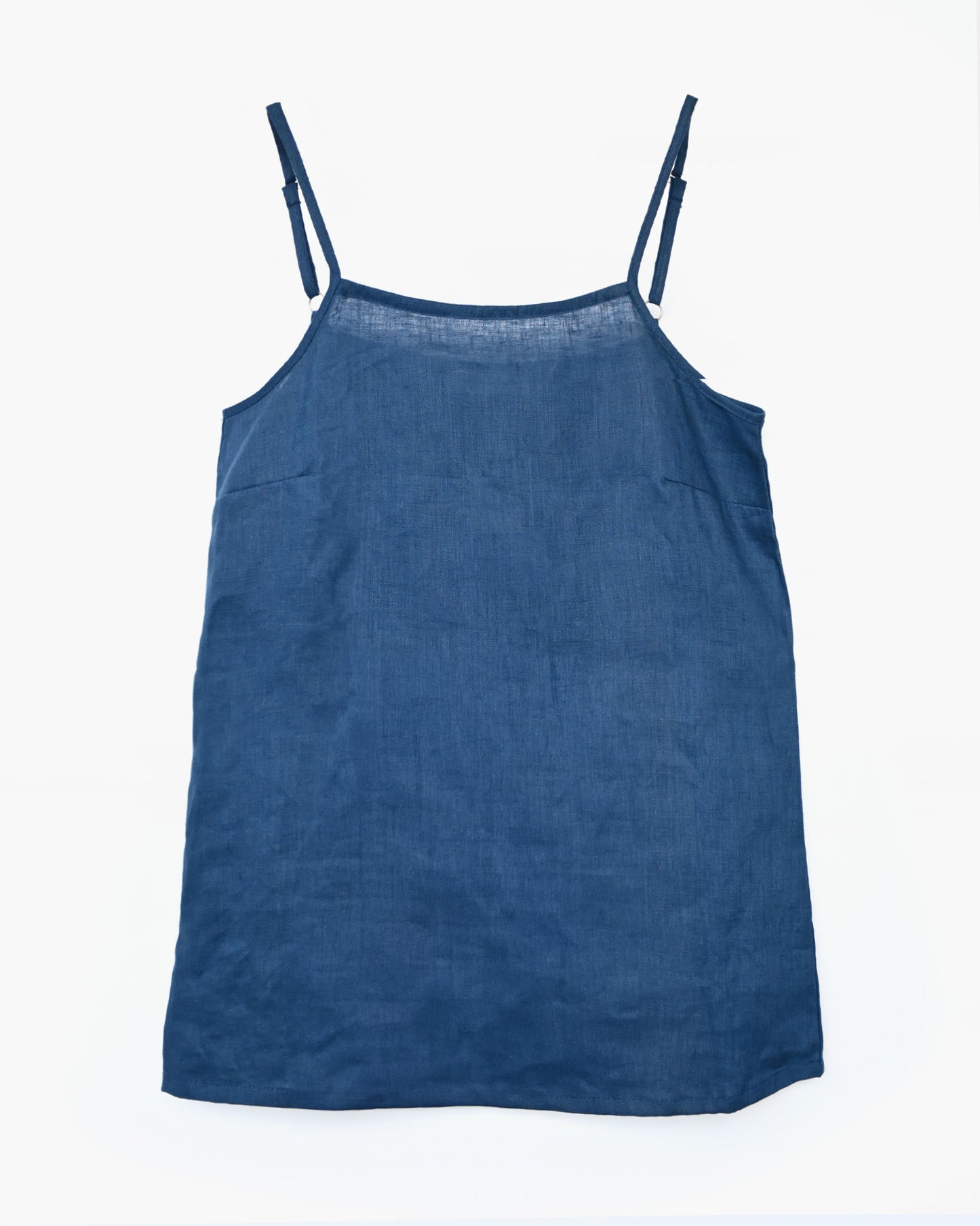 404 Linen Cami - Navy