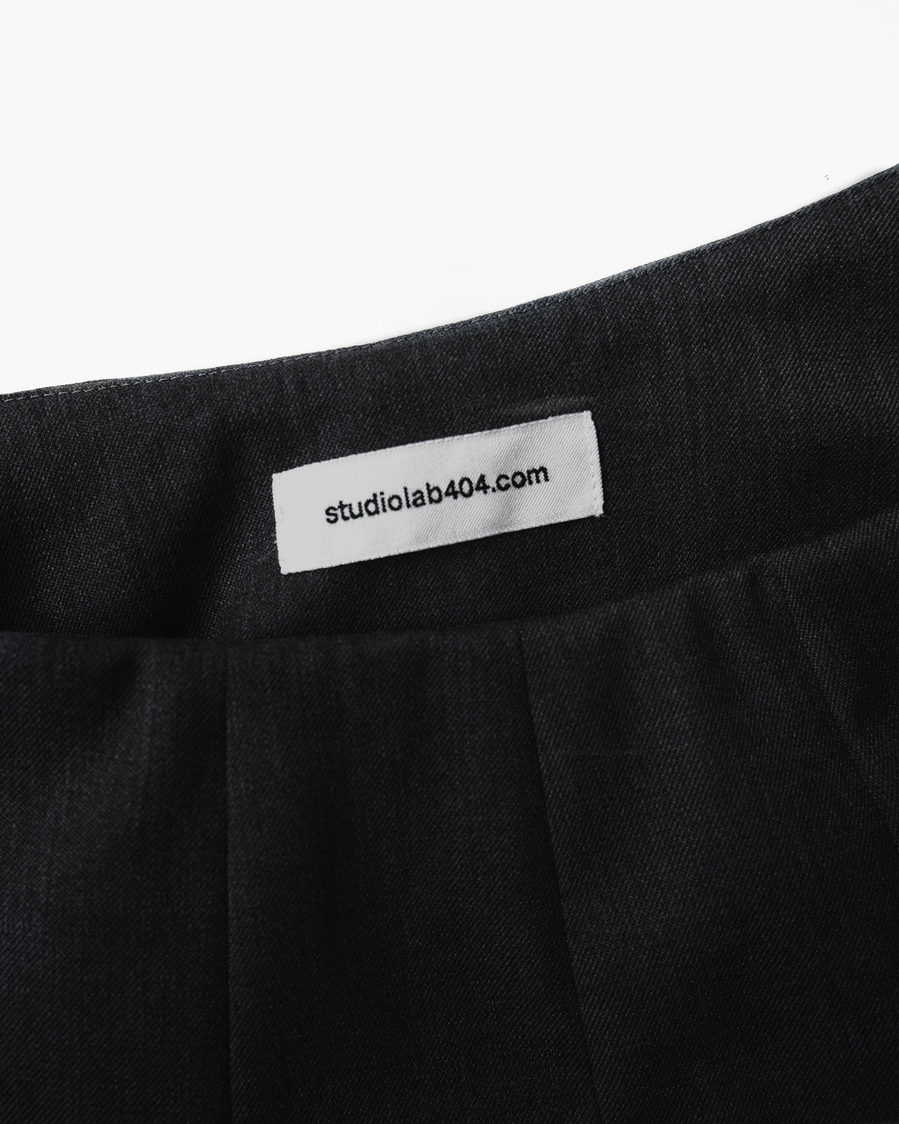 Angels Factory Pleated Skirt by 404 - Black