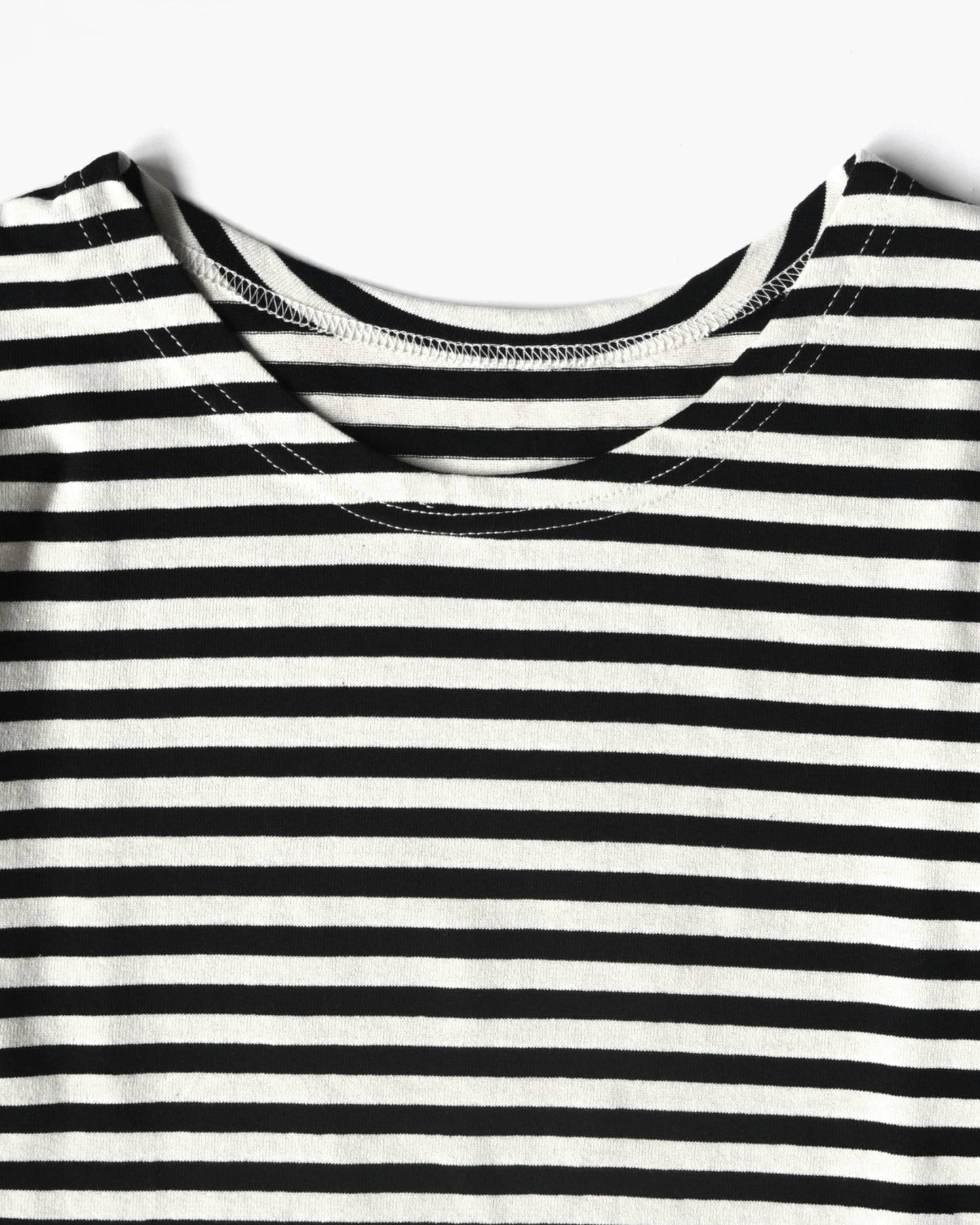 Striped L/S Top - Black