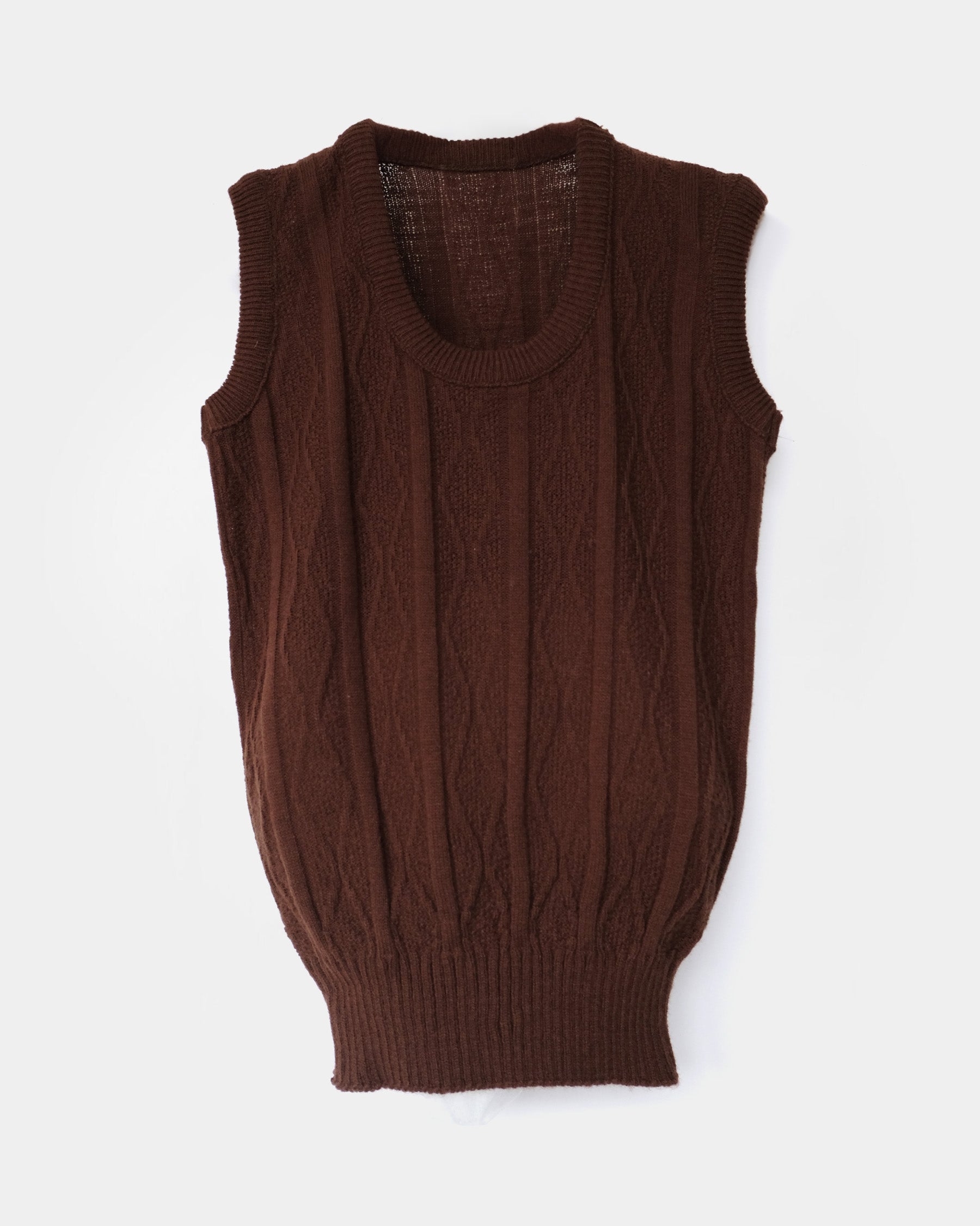 60's~70's Knit Vest
