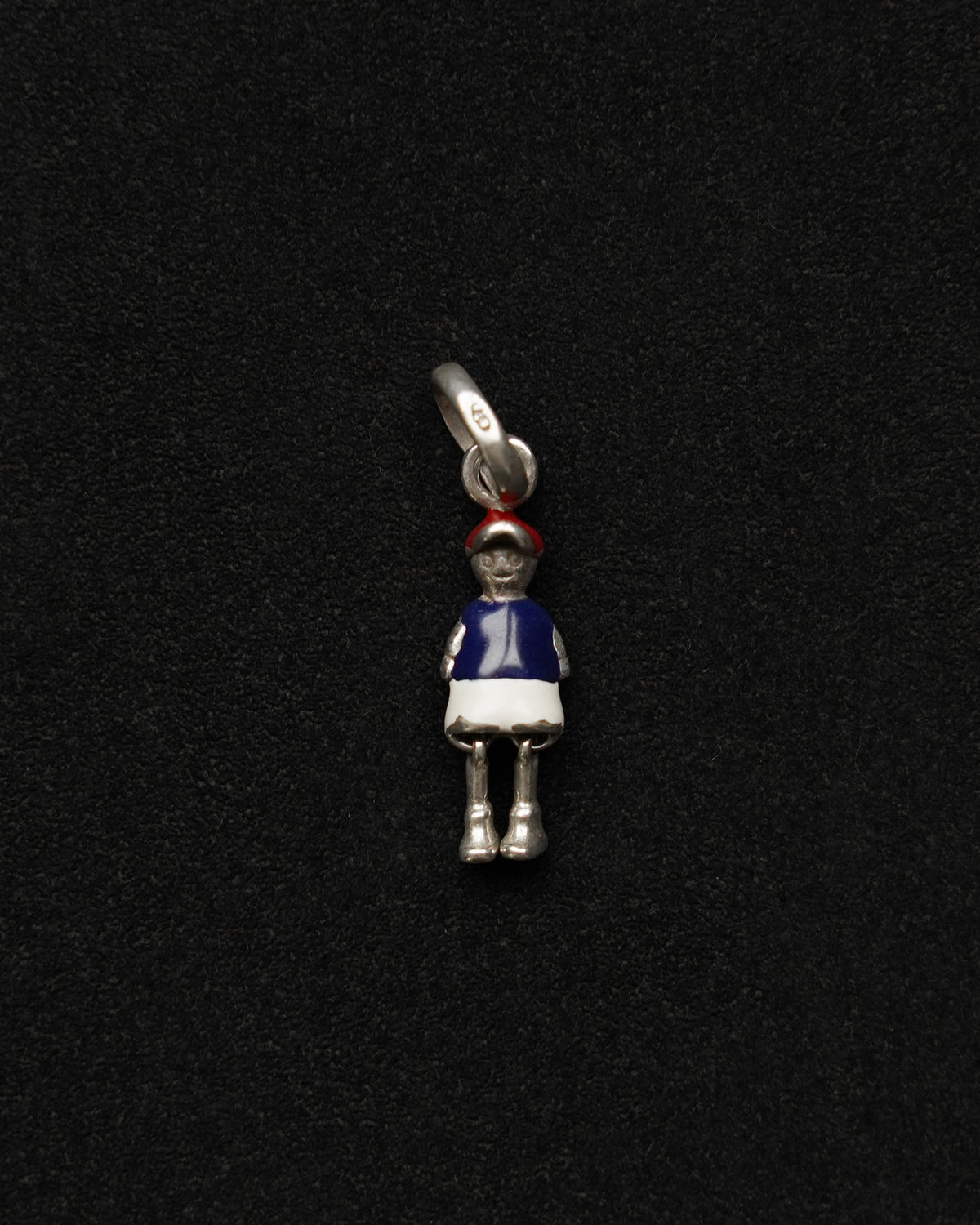Silver Articulated Figure Charm (SVNL26040-4)