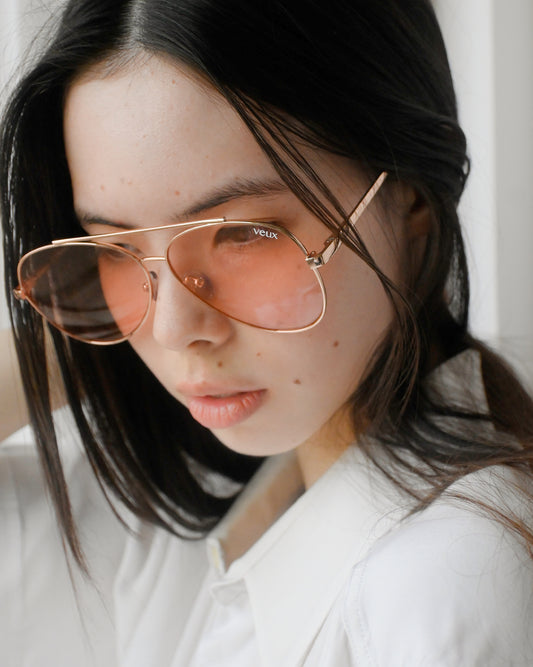 "Versase" Teardrop Sunglasses