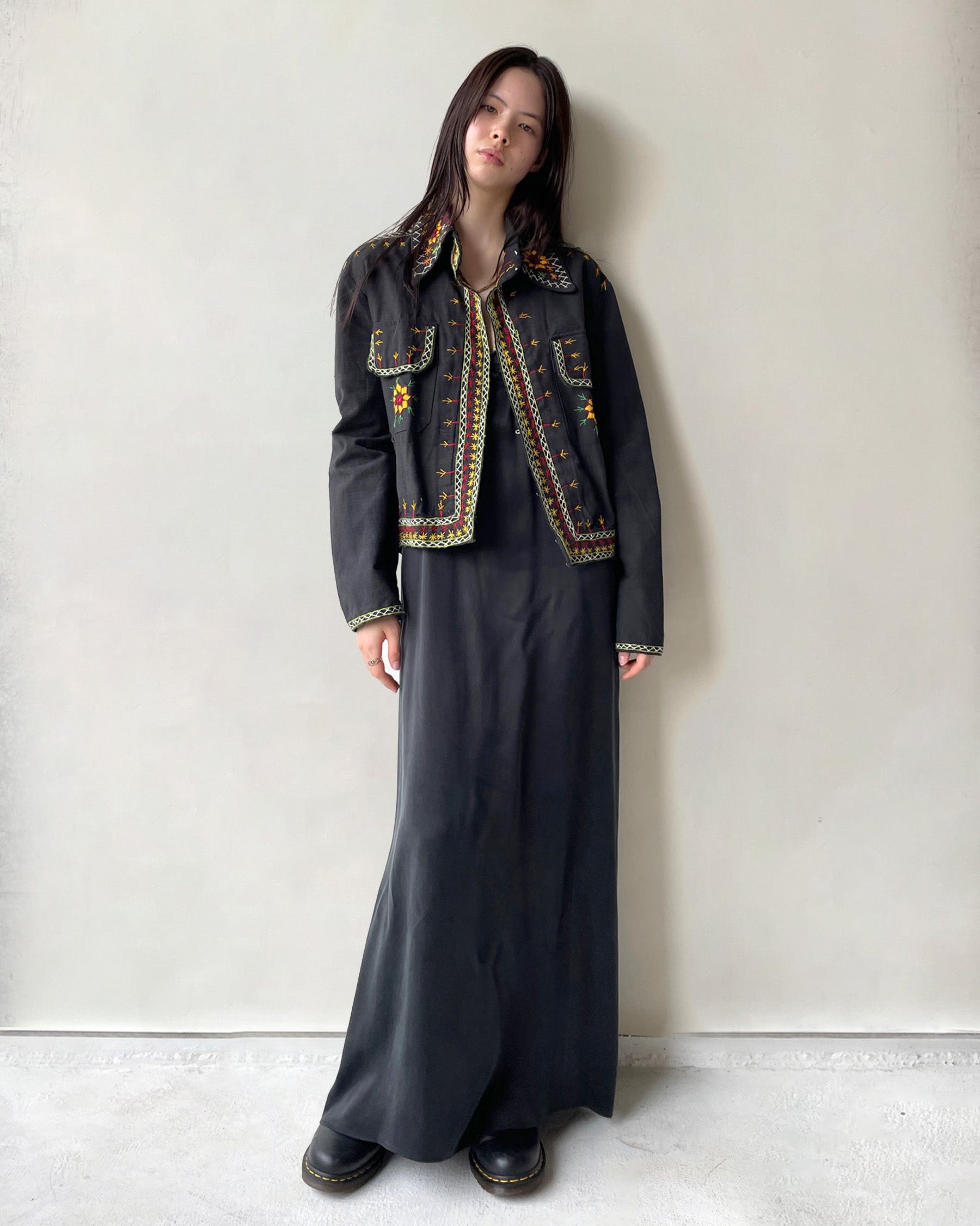 70'S Hand-Stitched Cotton Jacket