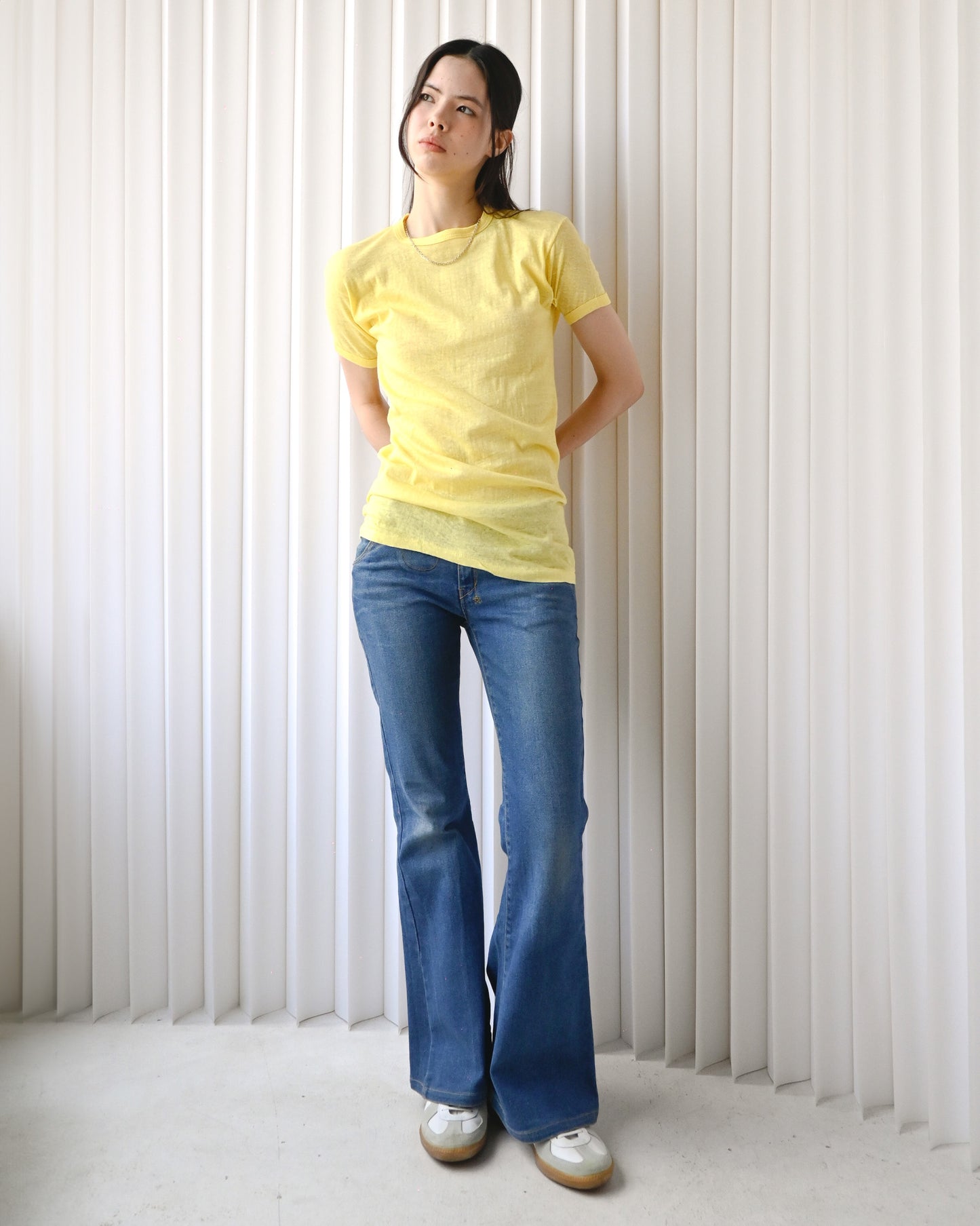 Pale Color T-shirt -Yellow