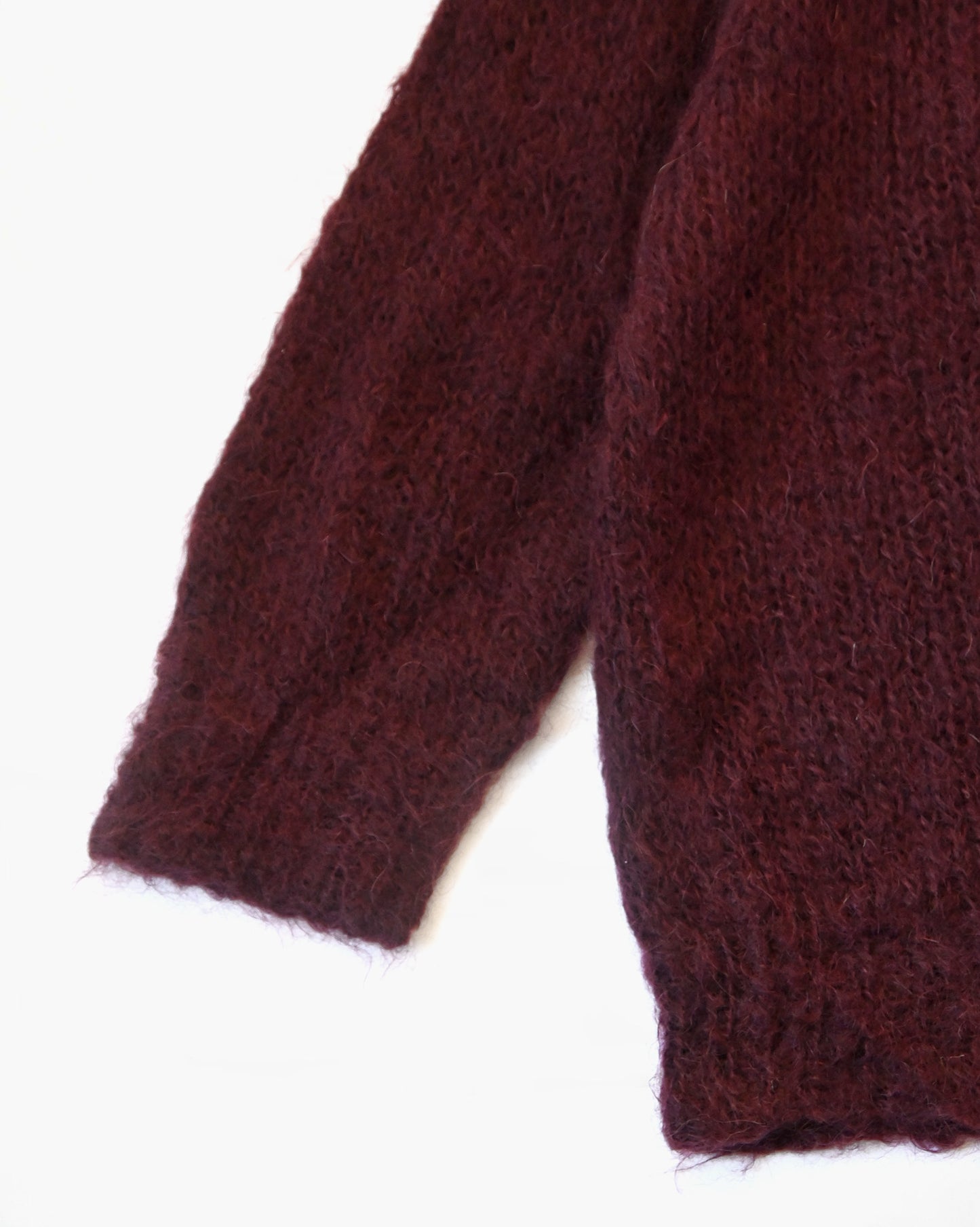 High Neck Mohair Sweater