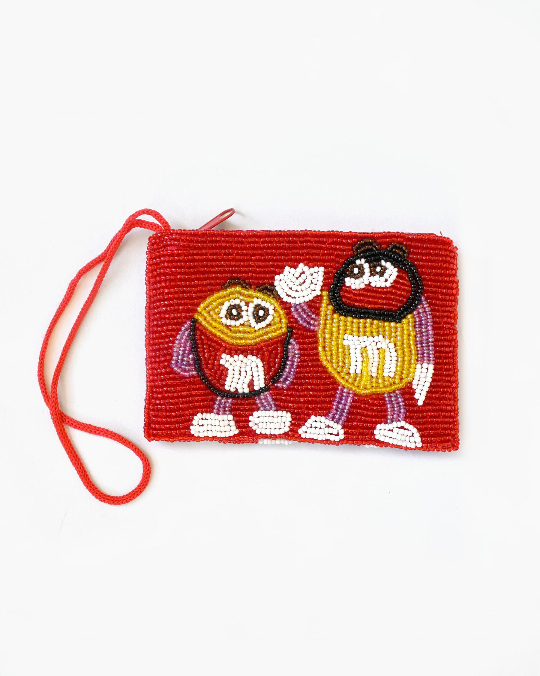 Vintage Beaded Purse - M&M's