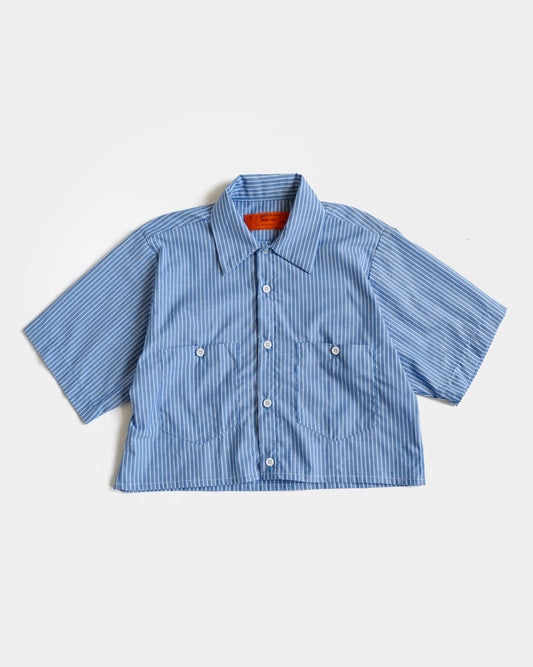 Cropped Universal Striped S/S Shirt