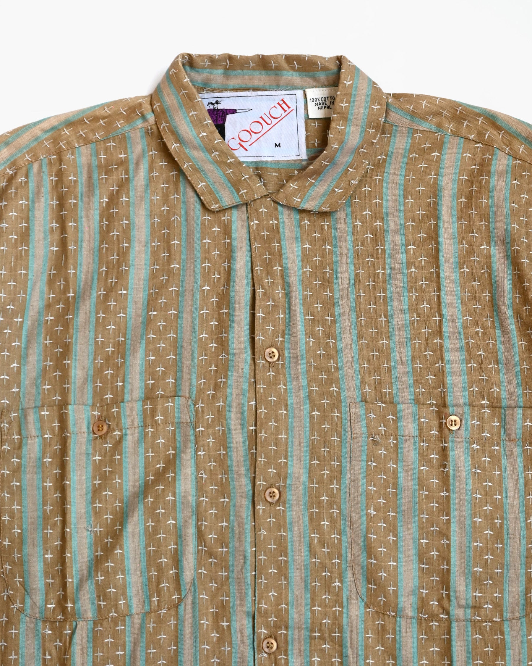 "GOOUCH" Embroidered Shirt