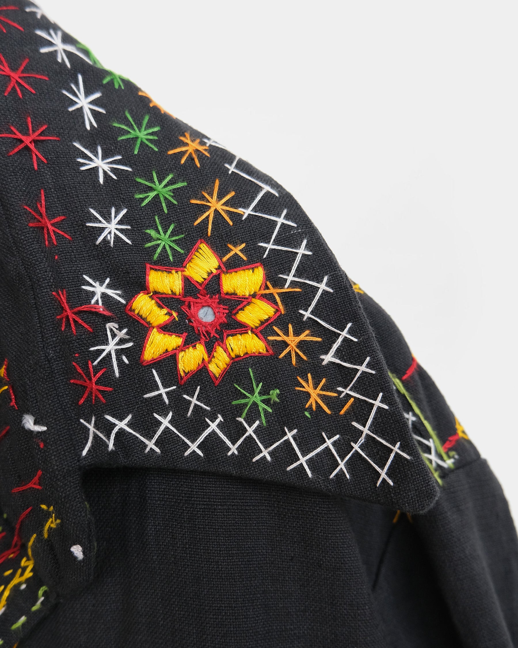 70'S Hand-Stitched Cotton Jacket
