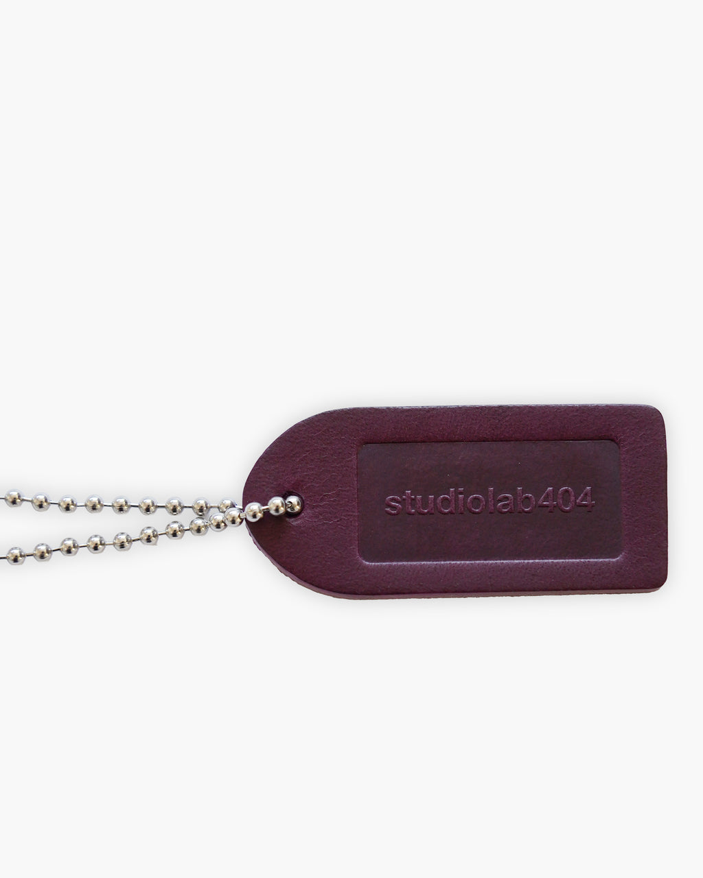 "studiolab404.com"  Leather Charm