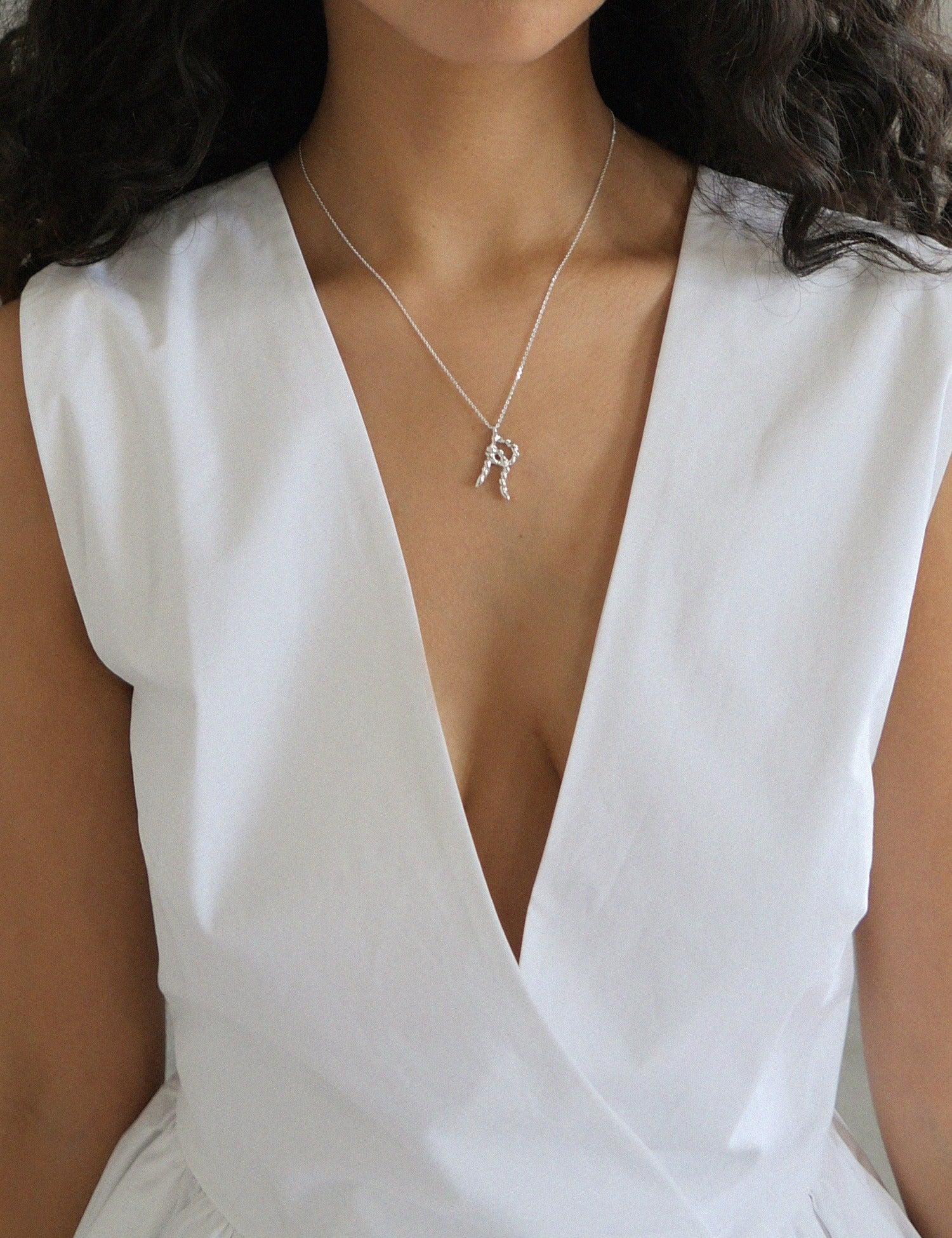 "Isabella Etou" Alphabet Necklace