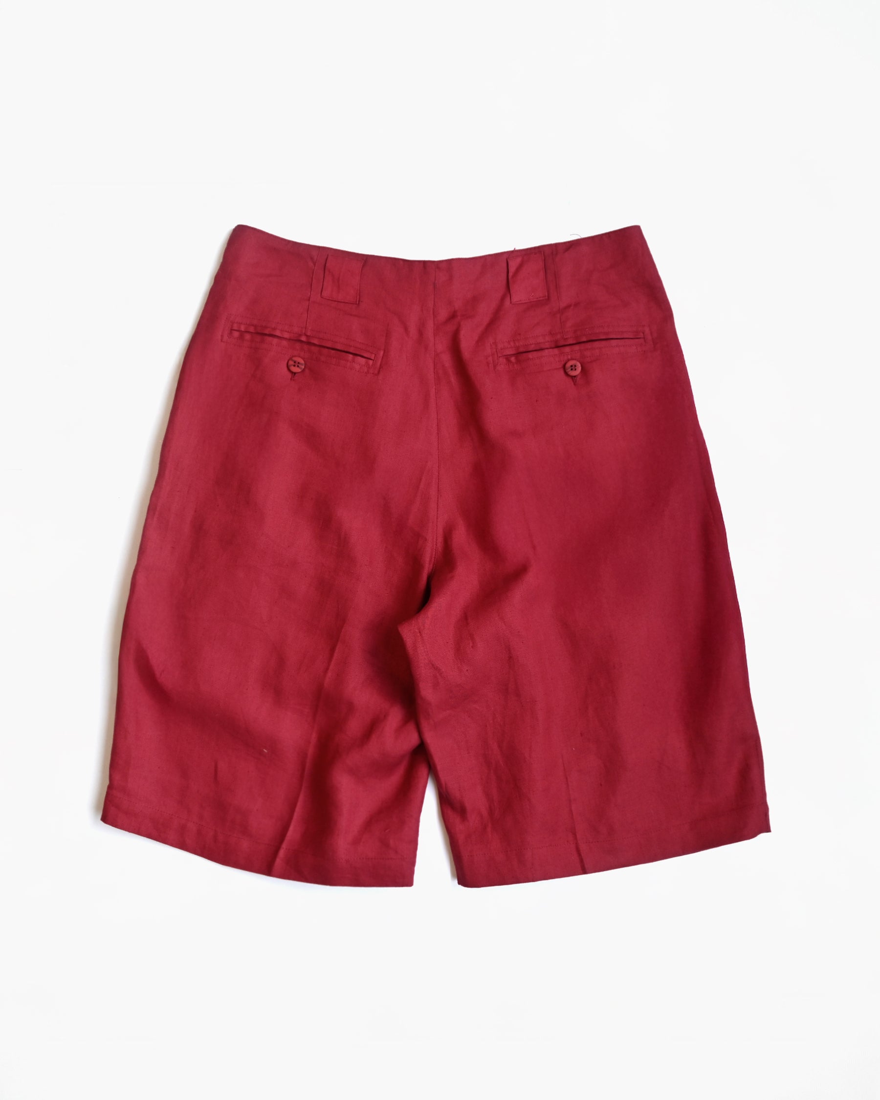 "GOOUCH" 100% Linen Buggy Shorts