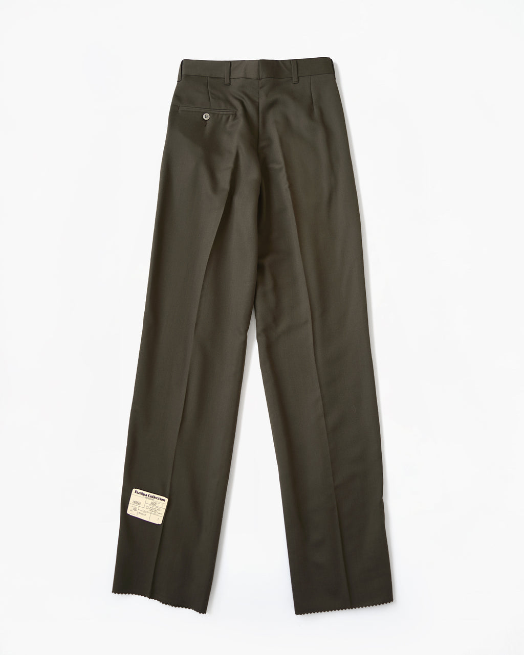 Double Breasted Suit in Olive Tone
