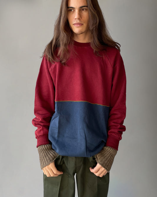 Sweatshirts Made In Germany - Red × Navy
