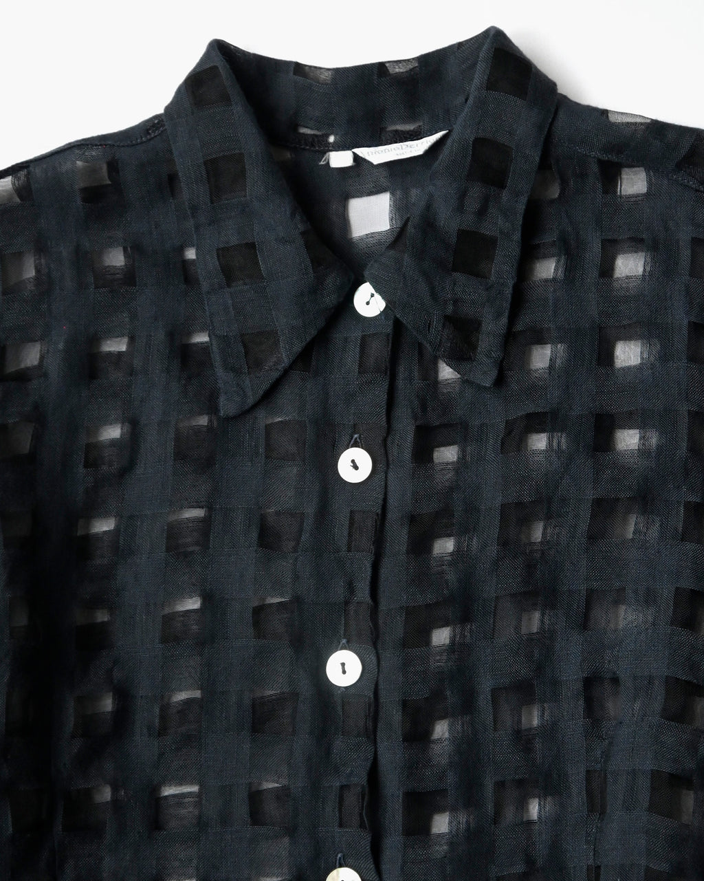 Sheer Patterned Shirt