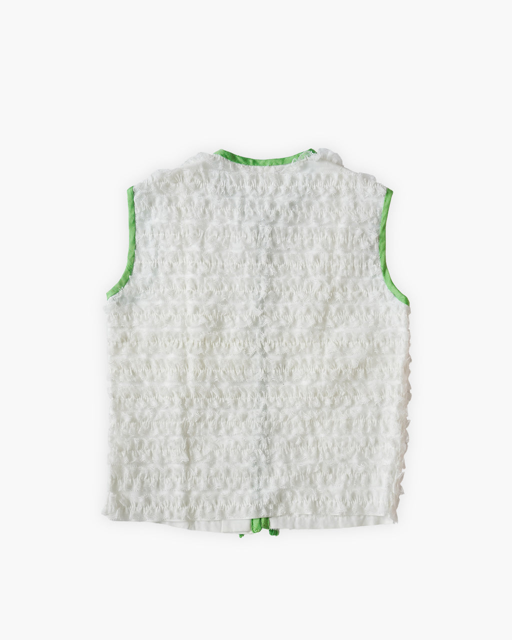 Cotton Lace Vest - Green