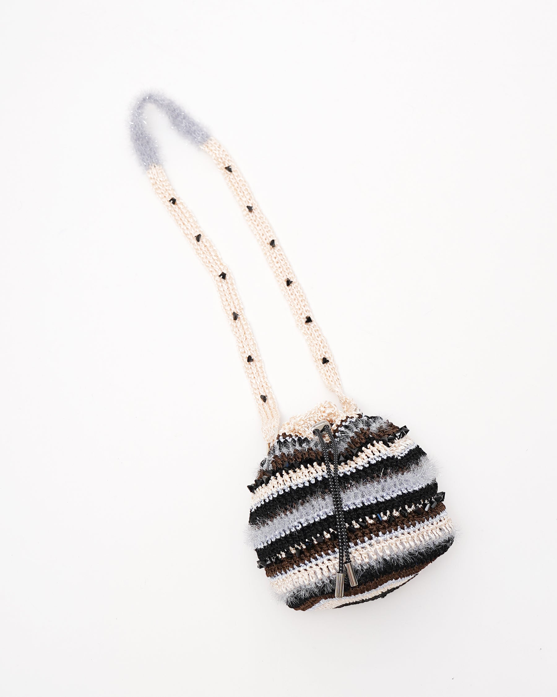 [CMM] Hand Crochet Bag w/Bijou #5
