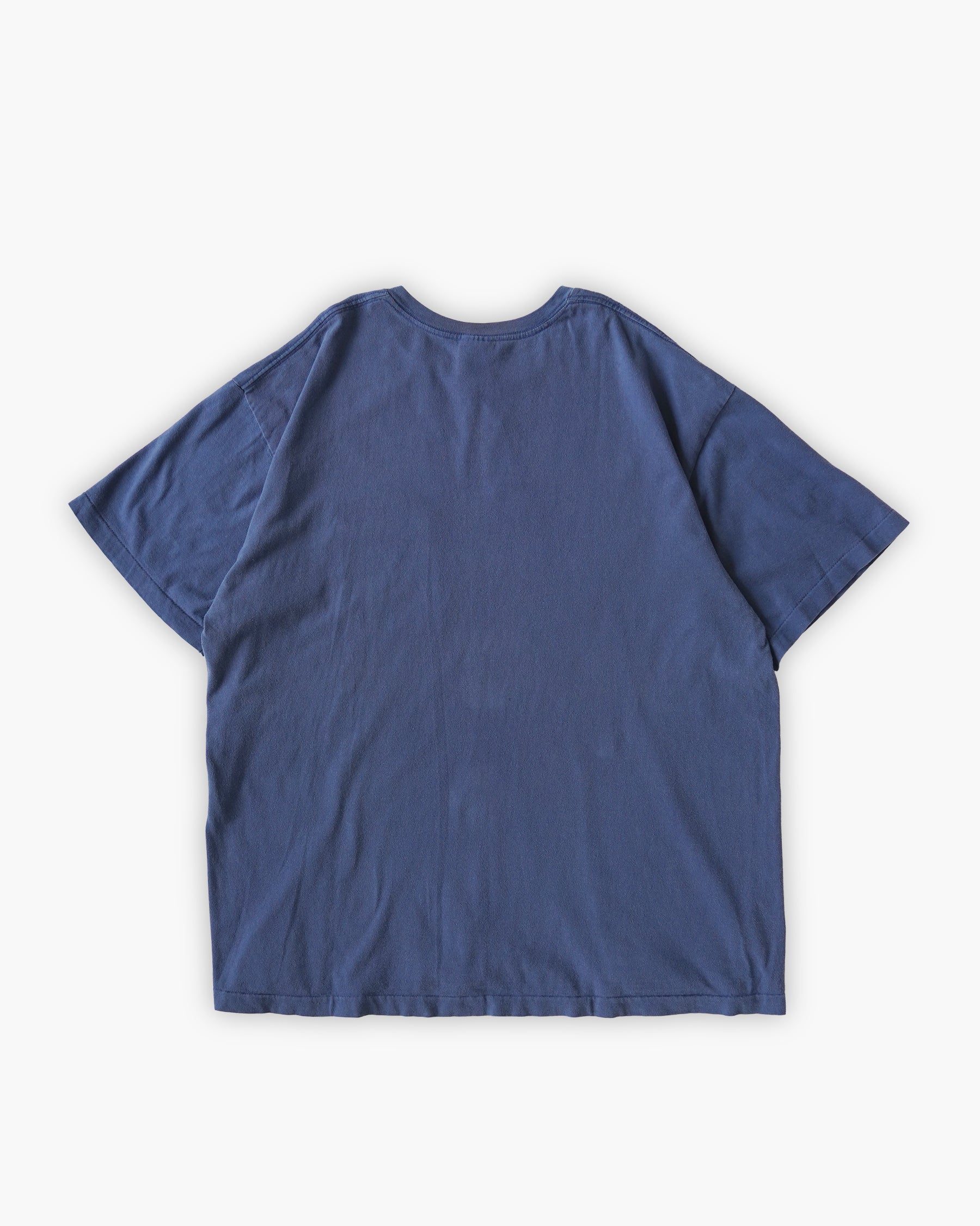 90s GAP Faded Pocket T-shirts - Blue