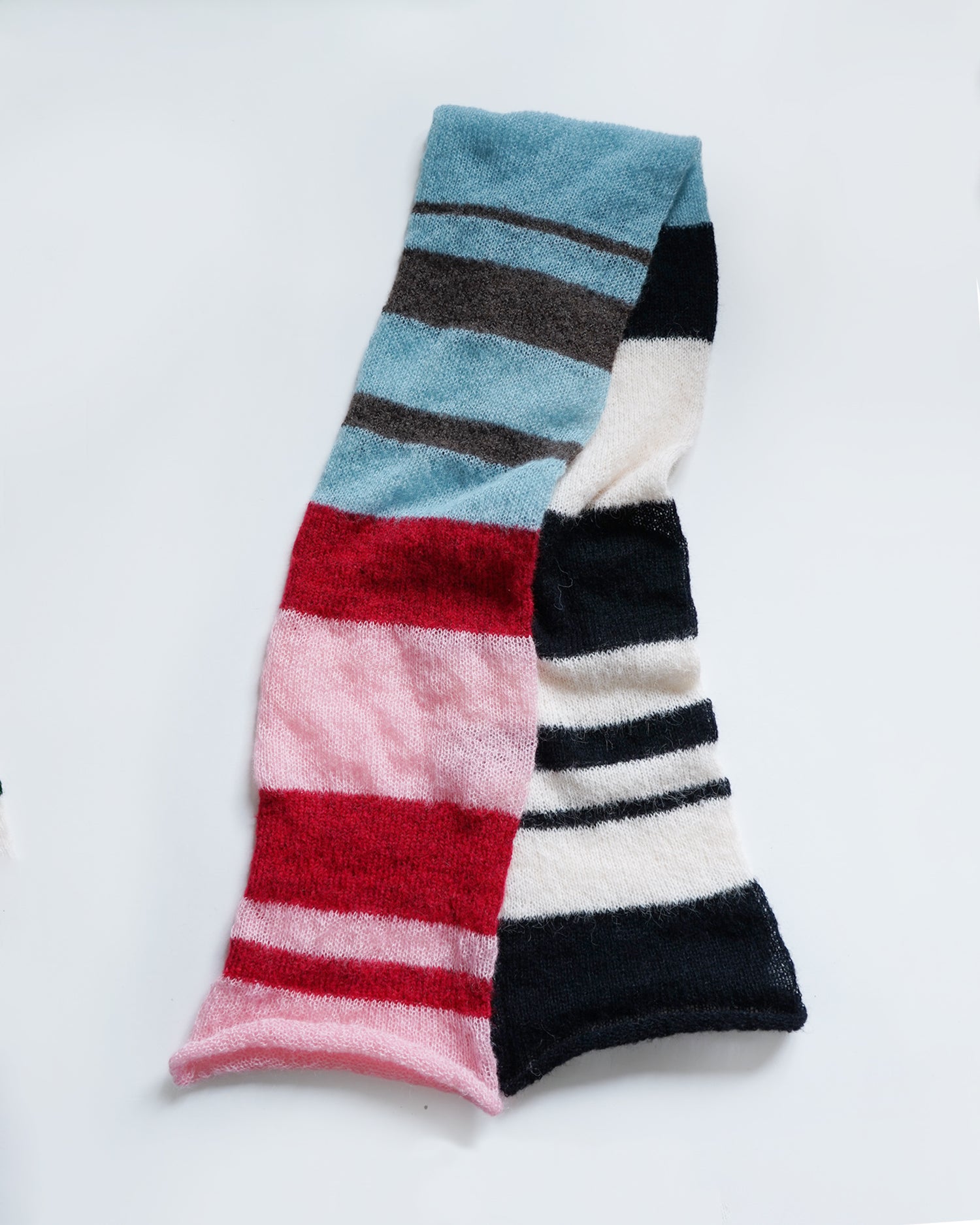 Alpaca Blend Handmade Scarf 08