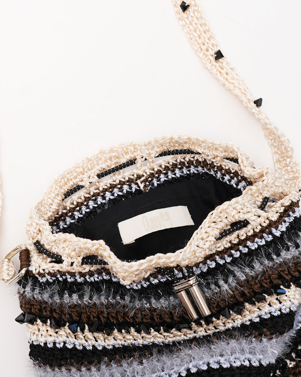 [CMM] Hand Crochet Bag w/Bijou #5