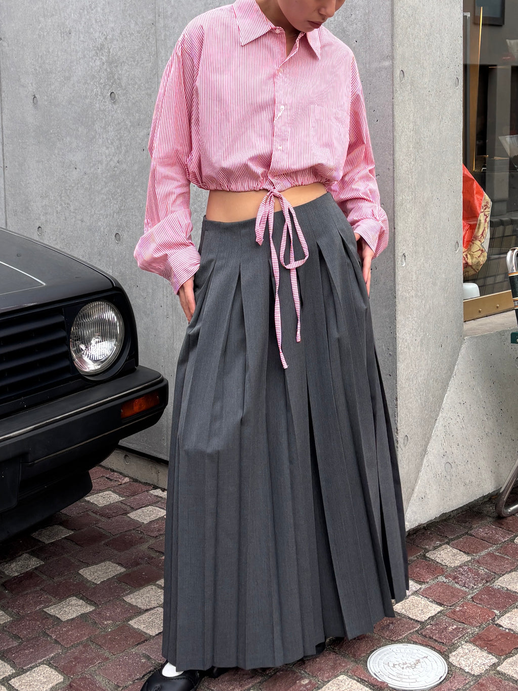 Striped Balloon Shirt