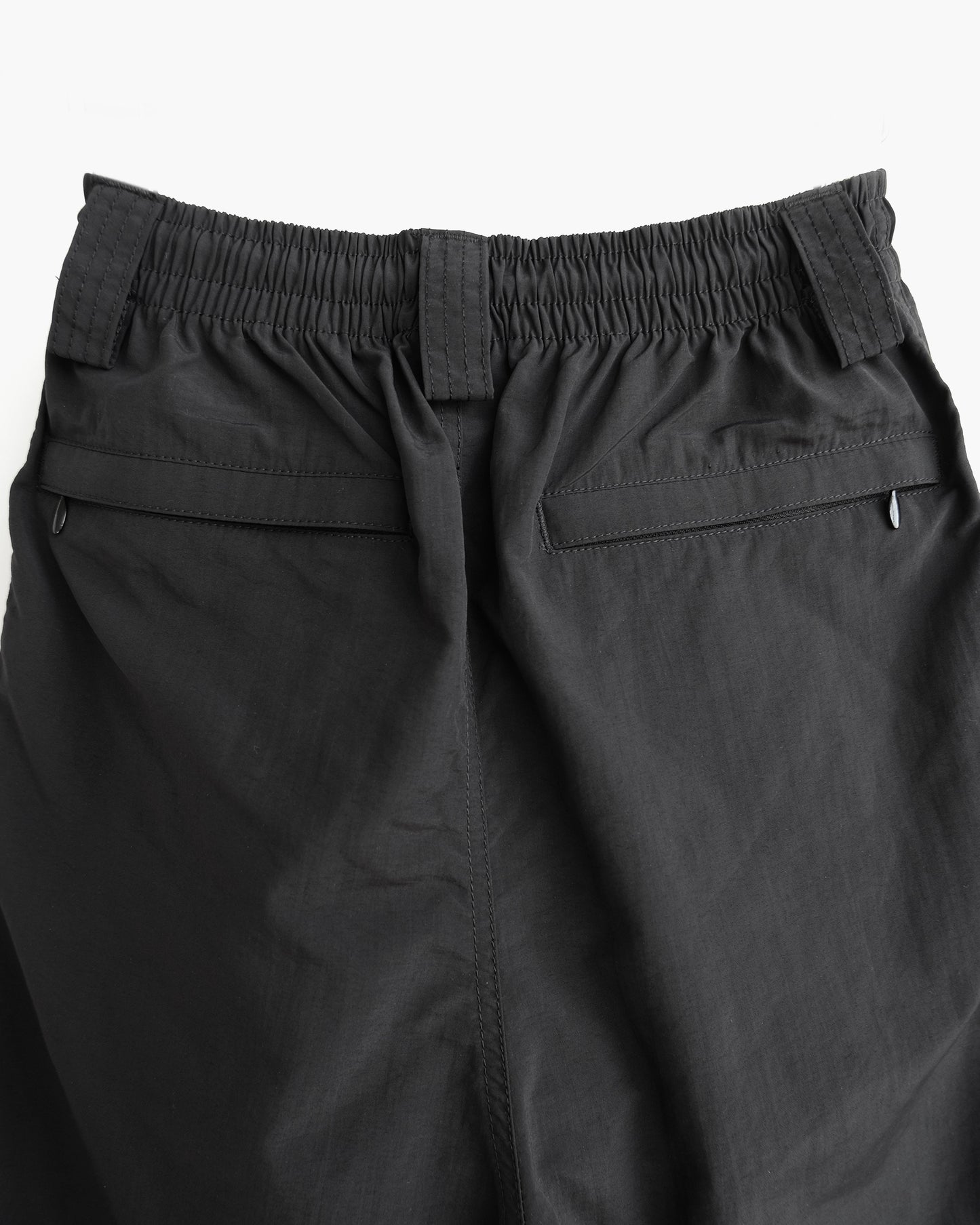 Black Nylon Shorts
