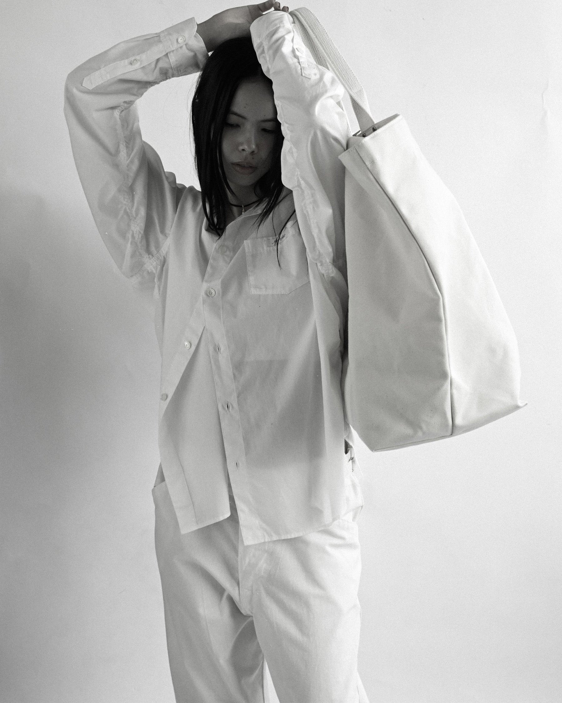 404 Puckering White Shirt