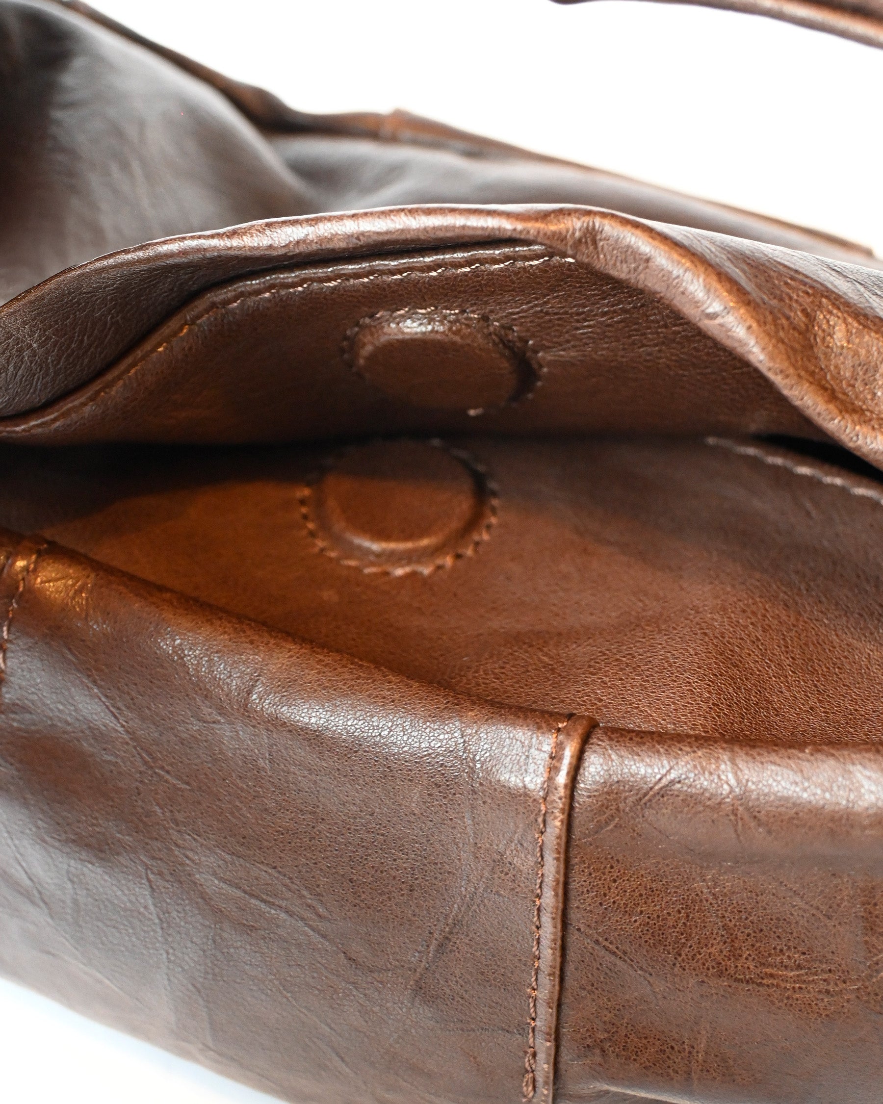 "RUOHAN" CAMEL MINI MOON BAG