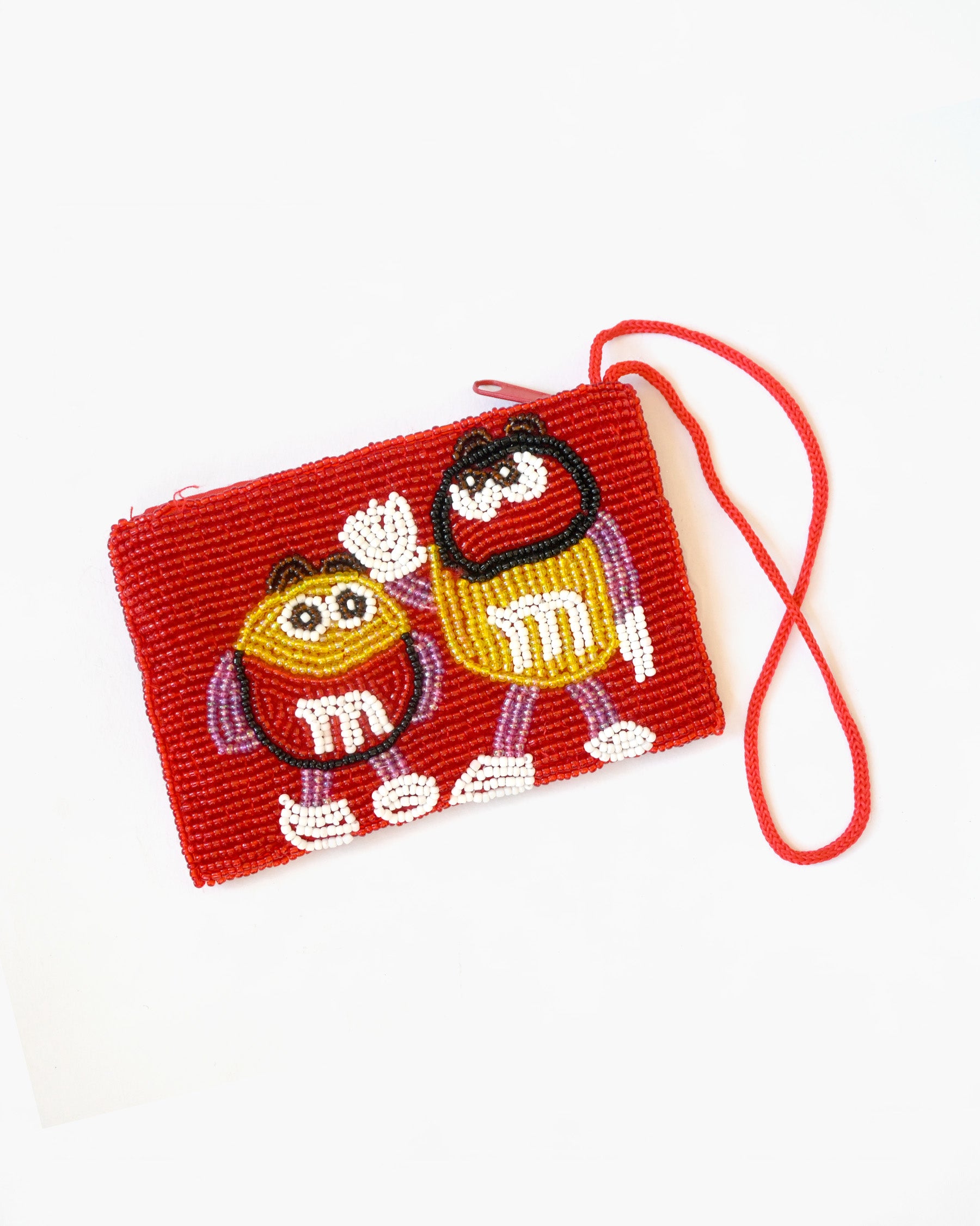 Vintage Beaded Purse - M&M's